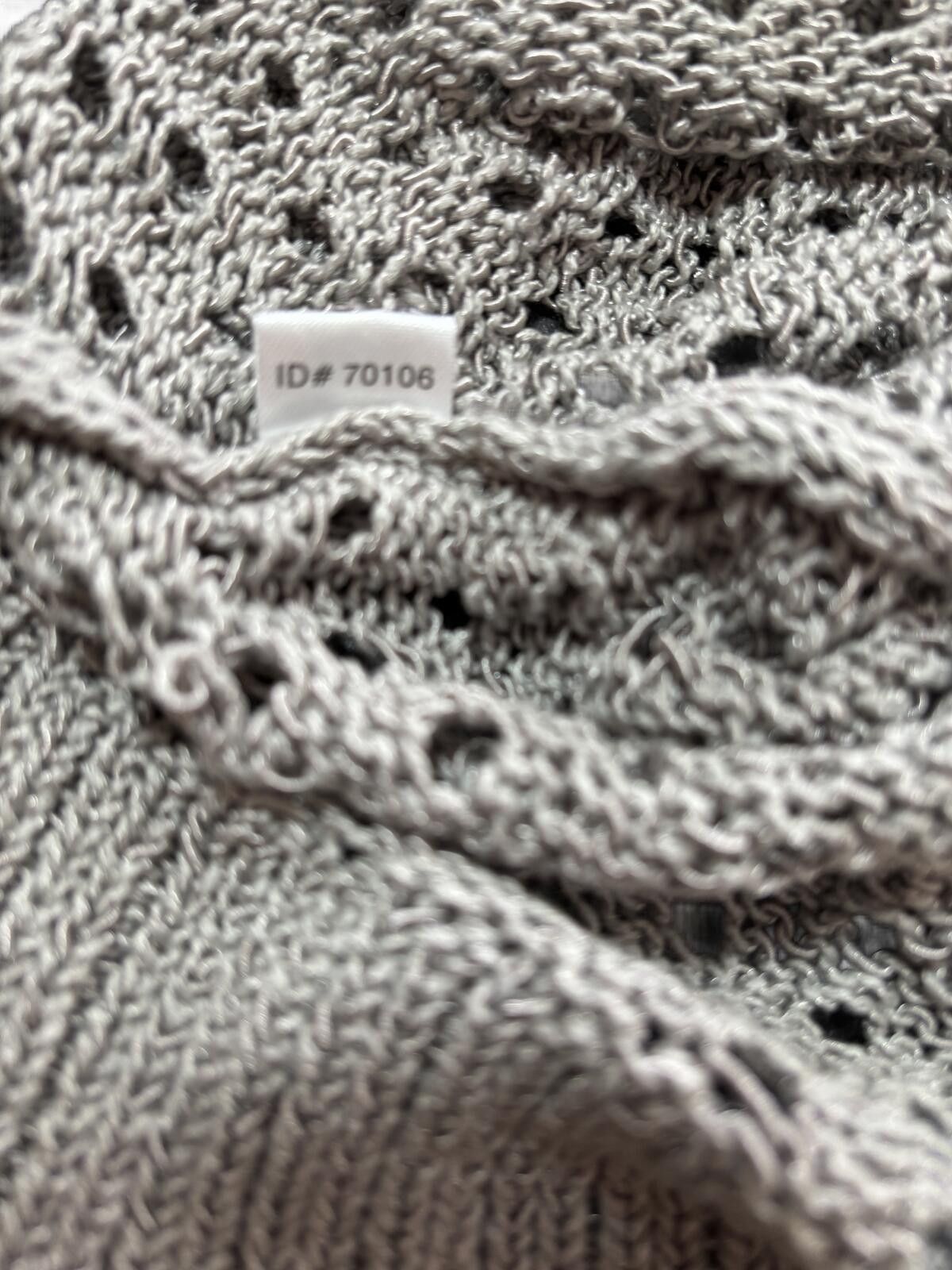 Ann Taylor Ann Taylor Boho Festival Gray Open Knit Sweater. Small. Size S / US 4 / IT 40 - 9 Thumbnail