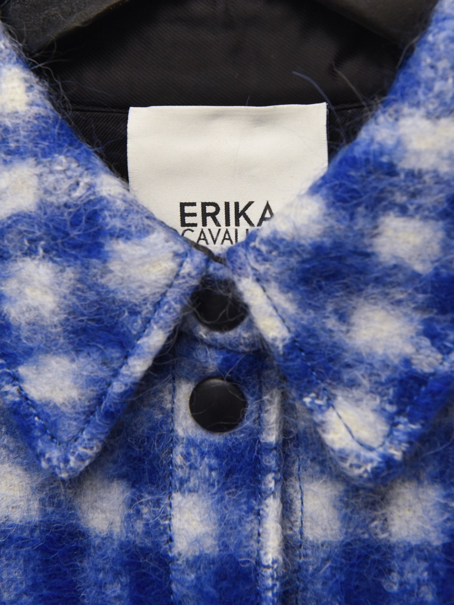 Other ERIKA CAVALLINI Womens Checked Pattern Long Shirt Coat Size S / US 4 / IT 40 - 4 Thumbnail