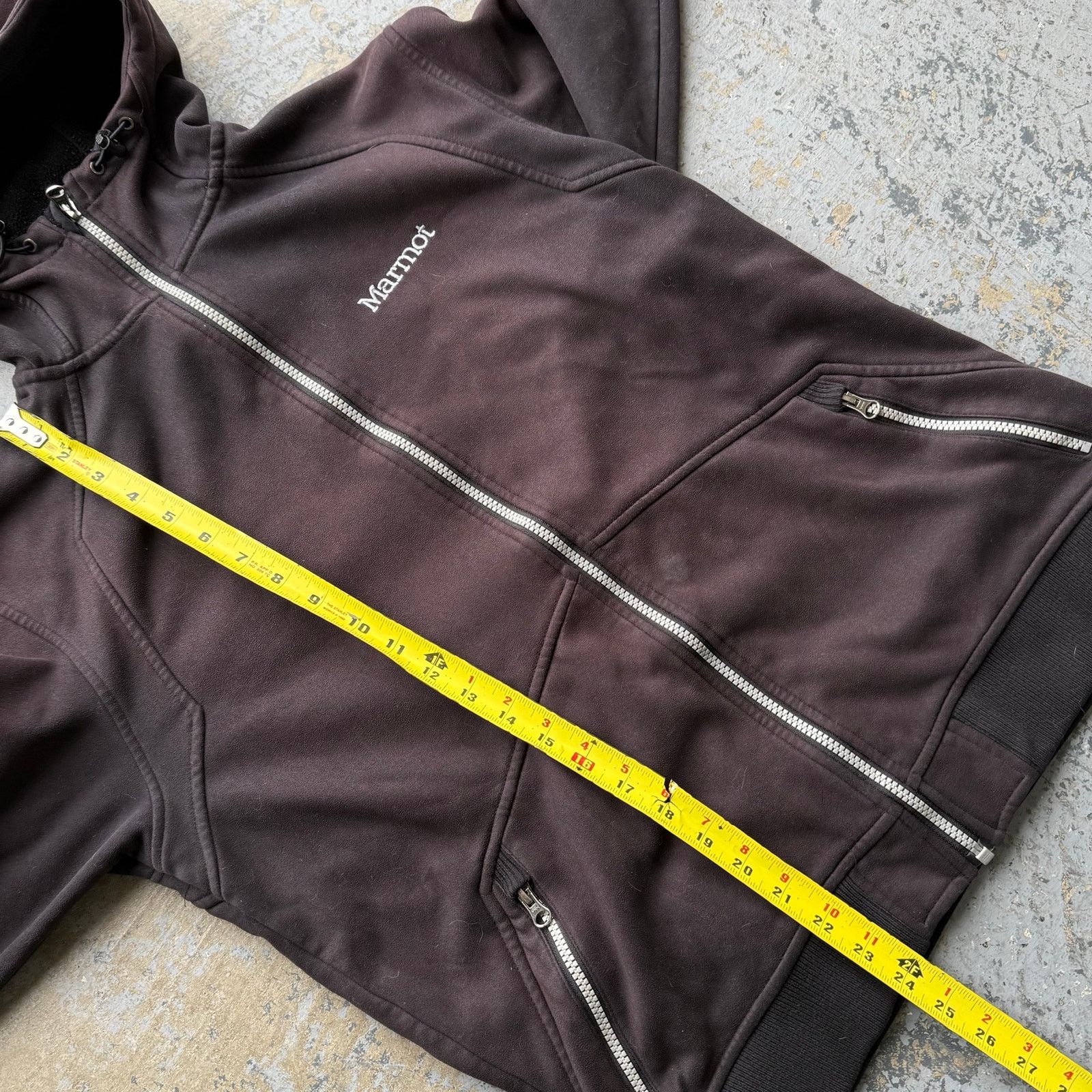 Marmot Marmot Burnt Black Fleece Full Zip Hoodie Sz M Size US M / EU 48-50 / 2 - 7 Thumbnail