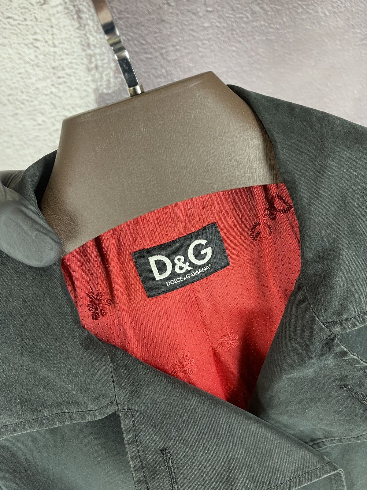 Dolce & Gabbana Dolce & Gabbana double-breasted cotton black coat women’s Size M / US 6-8 / IT 42-44 - 12 Thumbnail