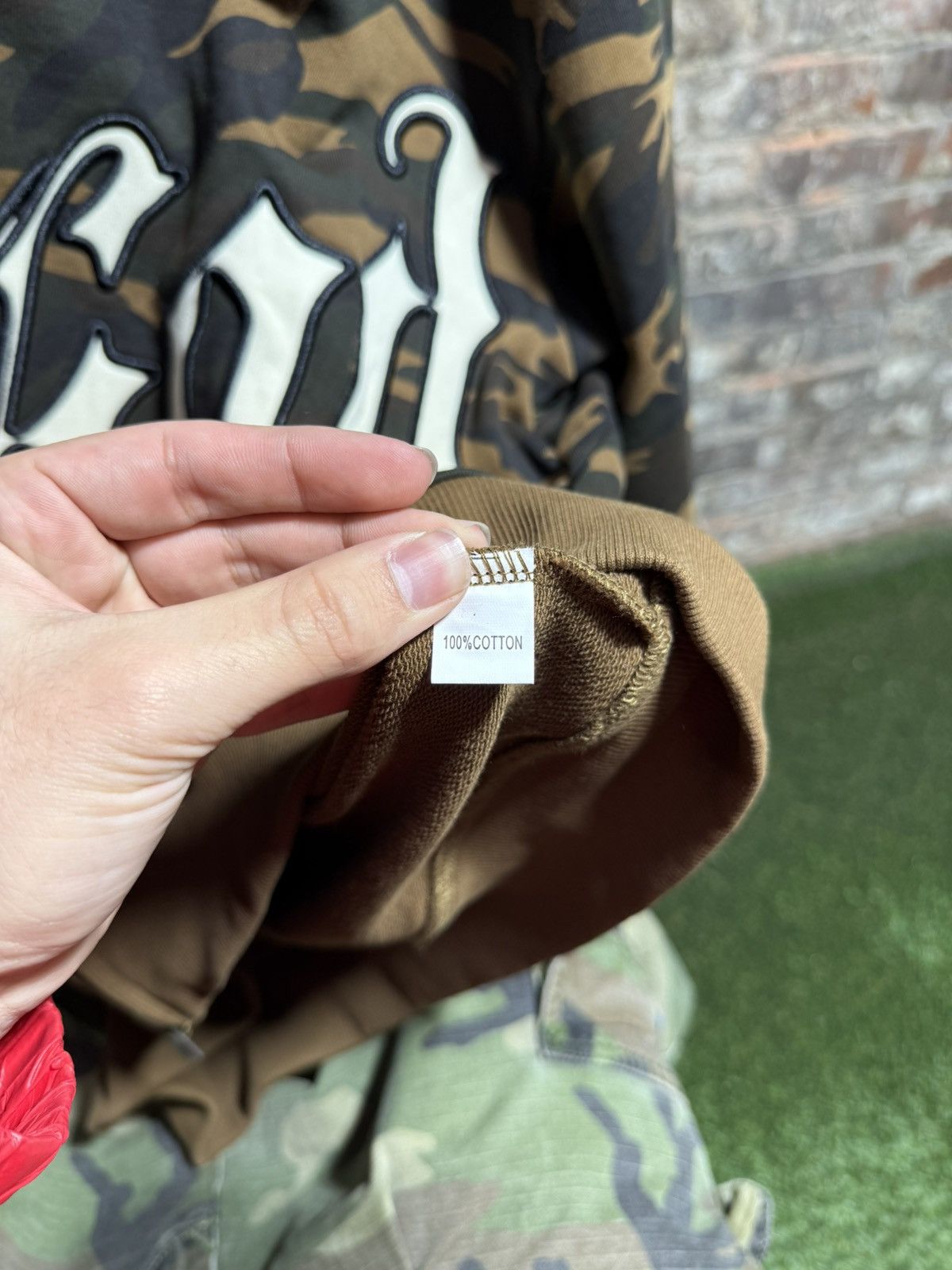 Godspeed Godspeed Side Logo Camo Zip Up Sz. XL Size US XL / EU 56 / 4 - 5 Thumbnail