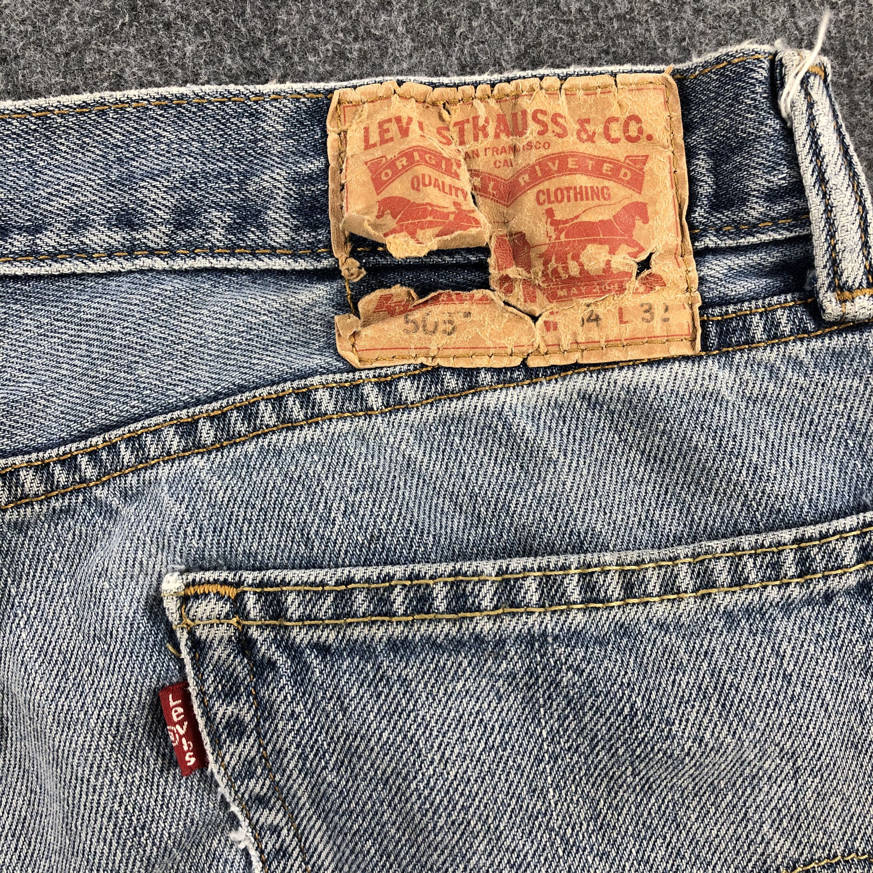 Levi's × Vintage Vintage Light Wash Levis 505 Jeans-JM1887 Size US 35 - 5 Thumbnail