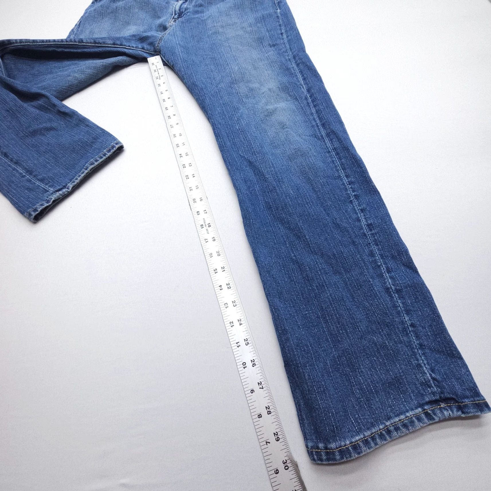 Polo Ralph Lauren Polo Ralph Lauren Jeans Cortlandt 300 Straight Leg Mens 35 x 32 Blue 100% Cotton Size US S / EU 44-46 / 1 - 4 Thumbnail