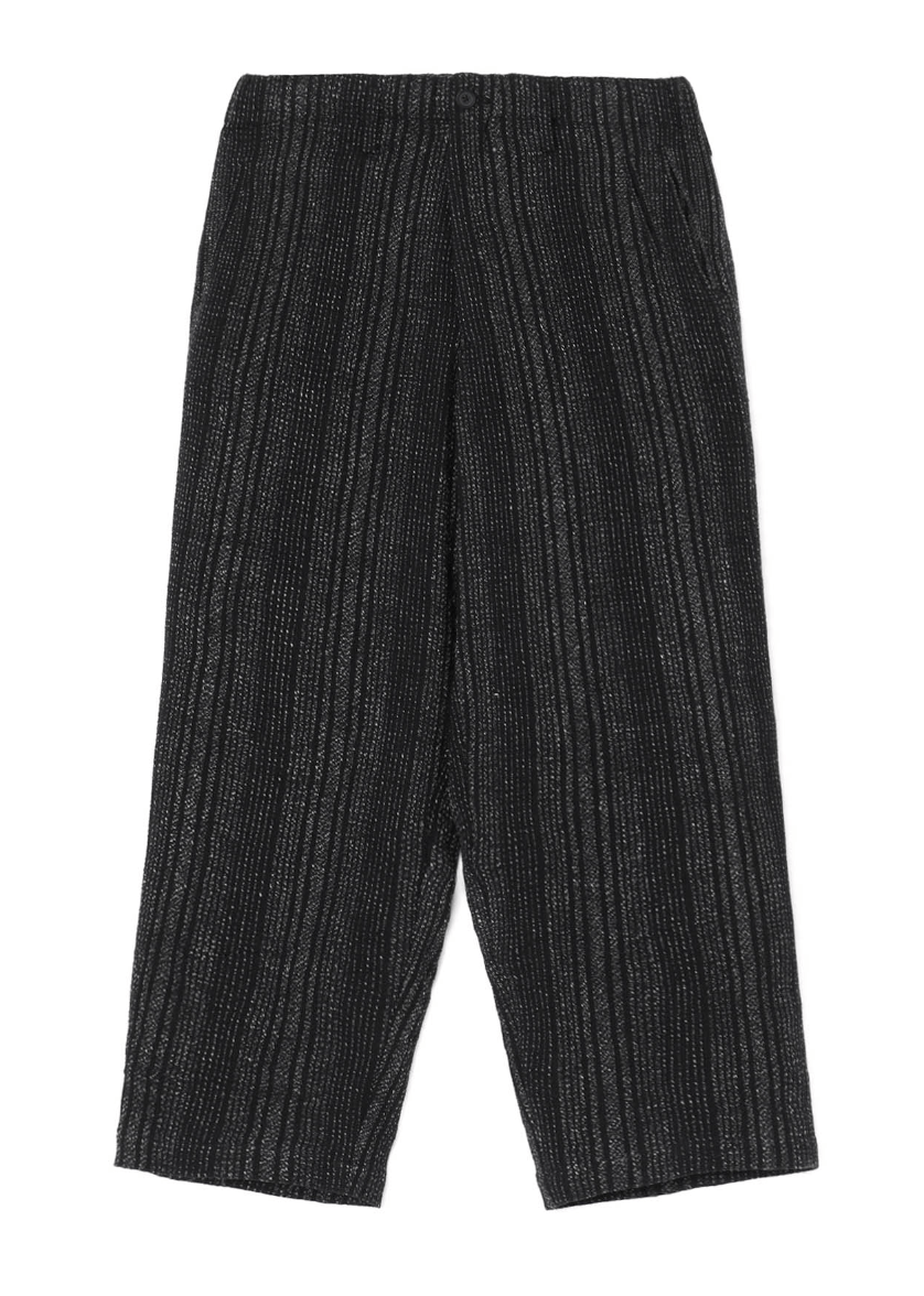 Yohji Yamamoto Yohji Yamamoto Pour Homme - Stripe pattern coin pocket Pants Size US 30 / EU 46 - 9 Thumbnail