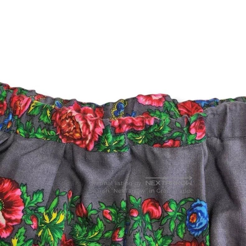 Comme des Garcons Comme des Garcons size F Gray floral skirt Size 25" / US 0 / IT 36 - 3 Thumbnail