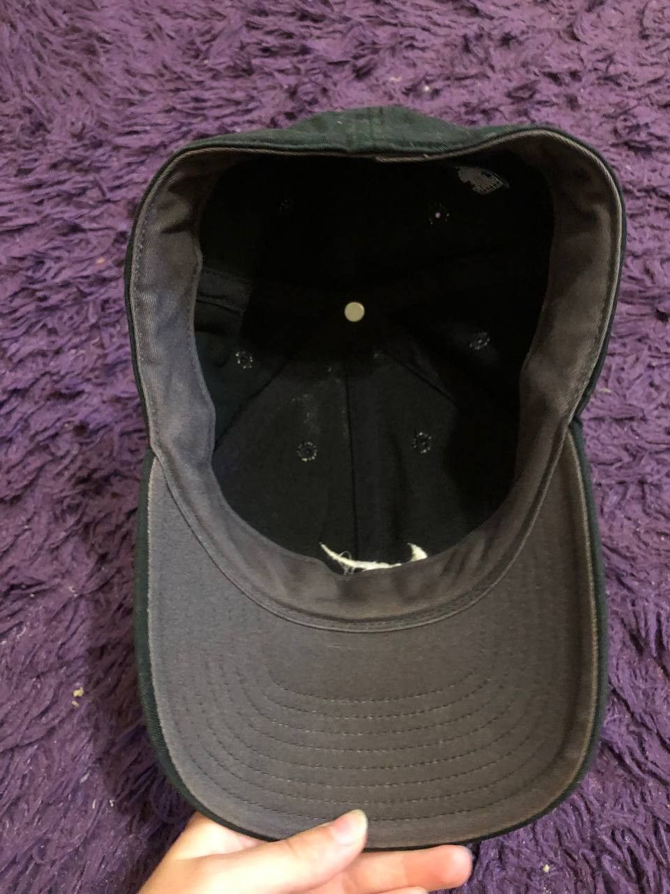 Nike Hats Vintage Streetwear black Cap Nike Y2K big logo Size ONE SIZE - 12 Thumbnail