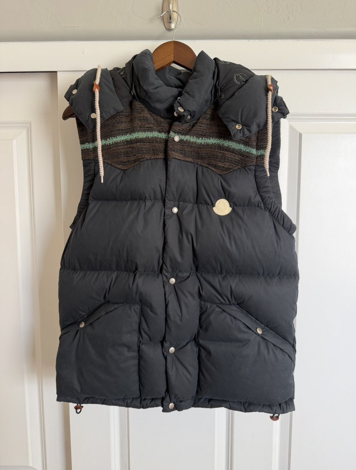 Moncler × Visvim Visvim Moncler Fur Vest | Grailed