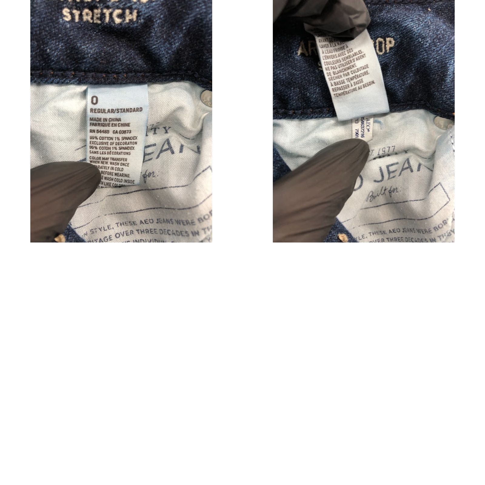 American Eagle Outfitters American Eagle Outfitters Artist Crop Jeans Size 0 Womens Medium Wash Blue Stretch Jeans Size 25" / US 0 / IT 36 - 9 Thumbnail