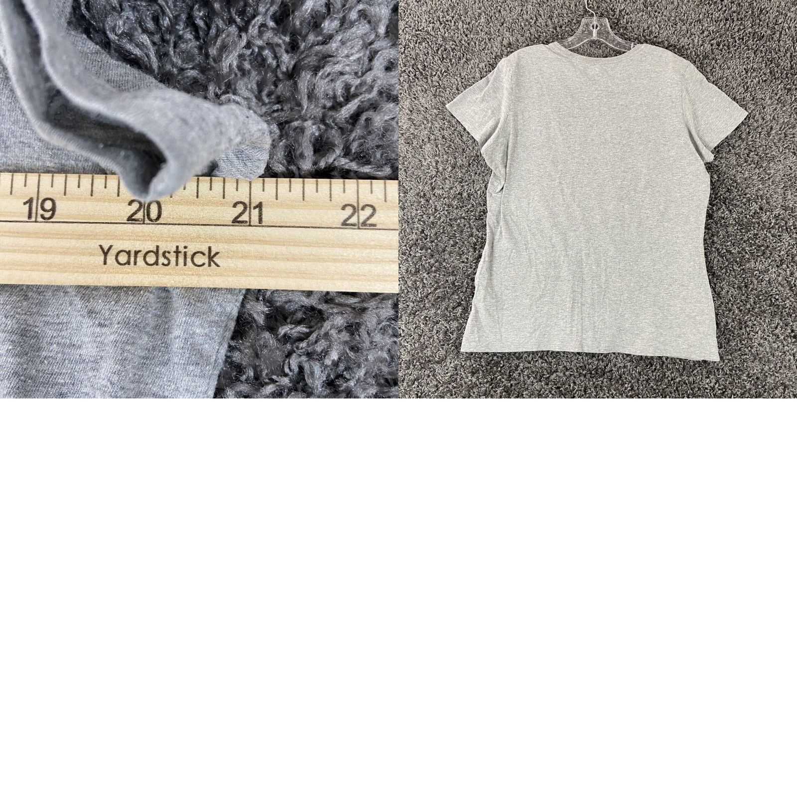 Nike Nike Gray Slim Fit Athletic T-Shirt XL Short Sleeve Activewear Womens Size XL / US 12-14 / IT 48-50 - 8 Thumbnail