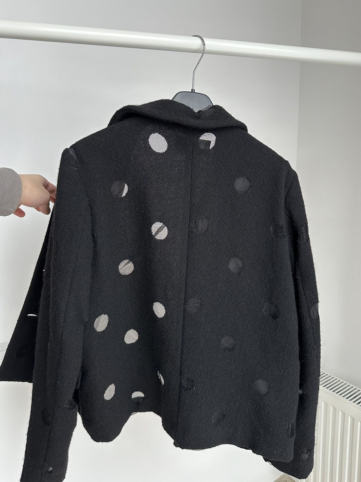 Comme des Garcons Comme Des Garçons Wool Holed Jacket Blazer Size M / US 6-8 / IT 42-44 - 7 Thumbnail