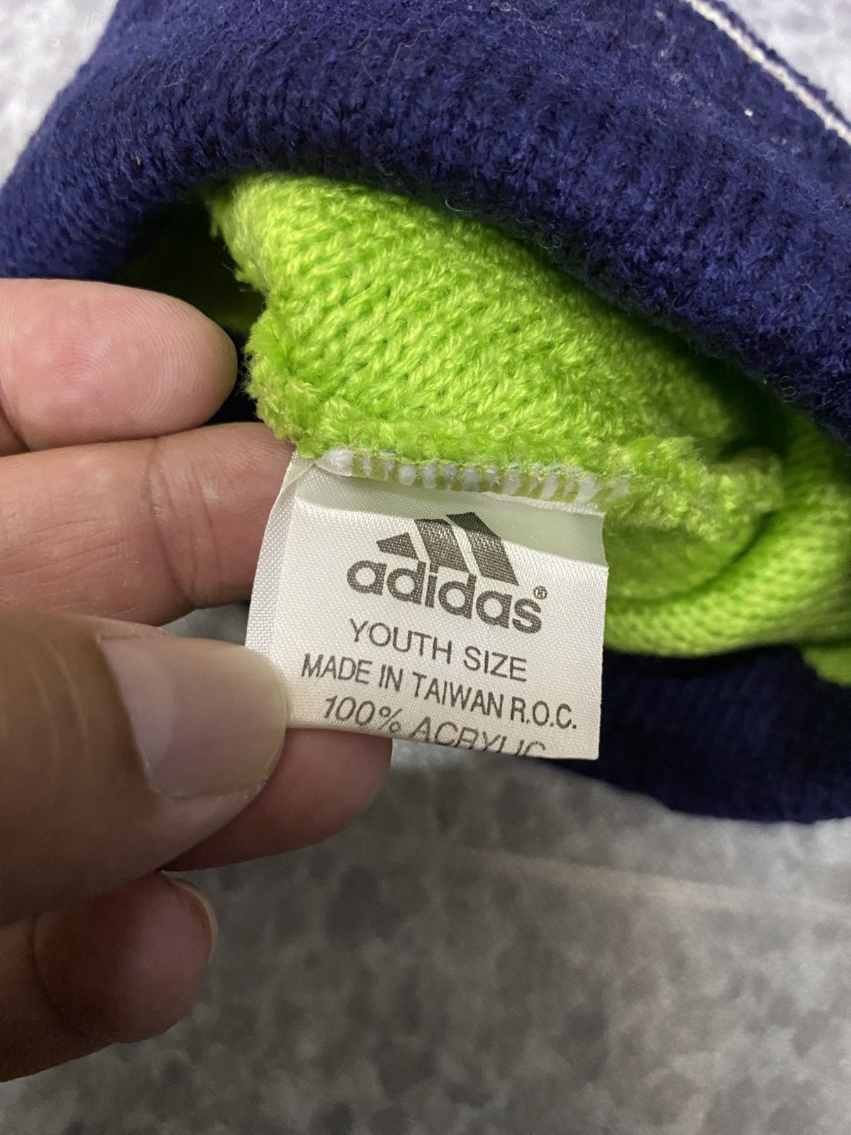 Adidas Adidas Small Logo Embroidery Beanie Hat Size ONE SIZE - 5 Thumbnail