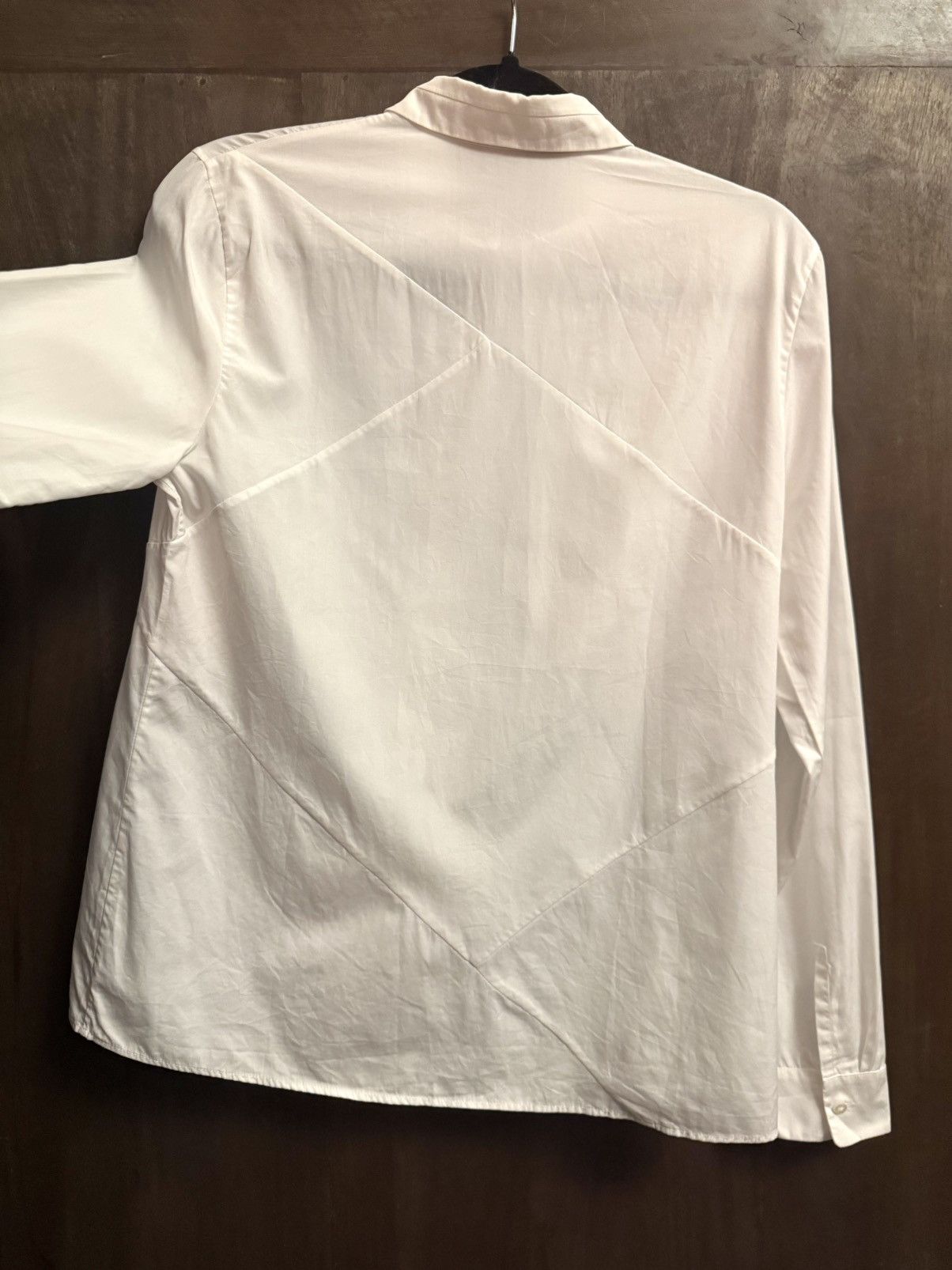 Jil Sander jil sander asymetrical cut white women shirt Size M / US 6-8 / IT 42-44 - 6 Thumbnail