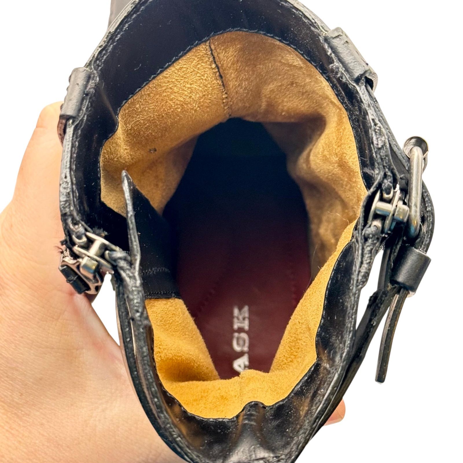 Trask Trask Madison Waterproof Booties Leather Black 11 Moto Biker Size US 11 / IT 41 - 10 Thumbnail