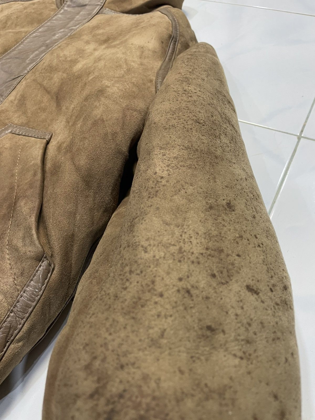 Leather Vintage Leather Shearling Mink Fur Lining Size US M / EU 48-50 / 2 - 5 Thumbnail