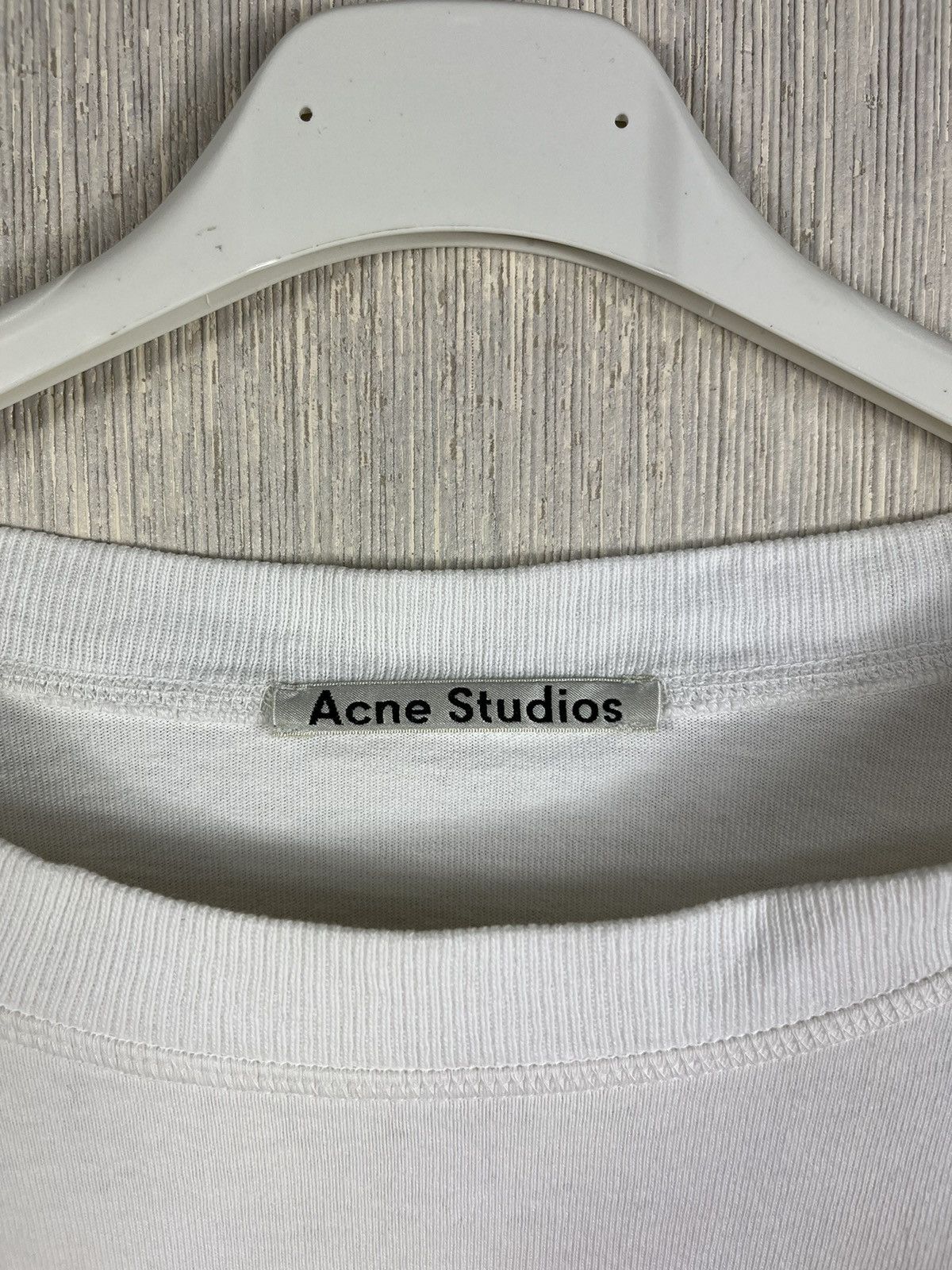 Acne Studios Acne Studios Stockholm oversized basic logo tee t-shirt Size US L / EU 52-54 / 3 - 10 Thumbnail