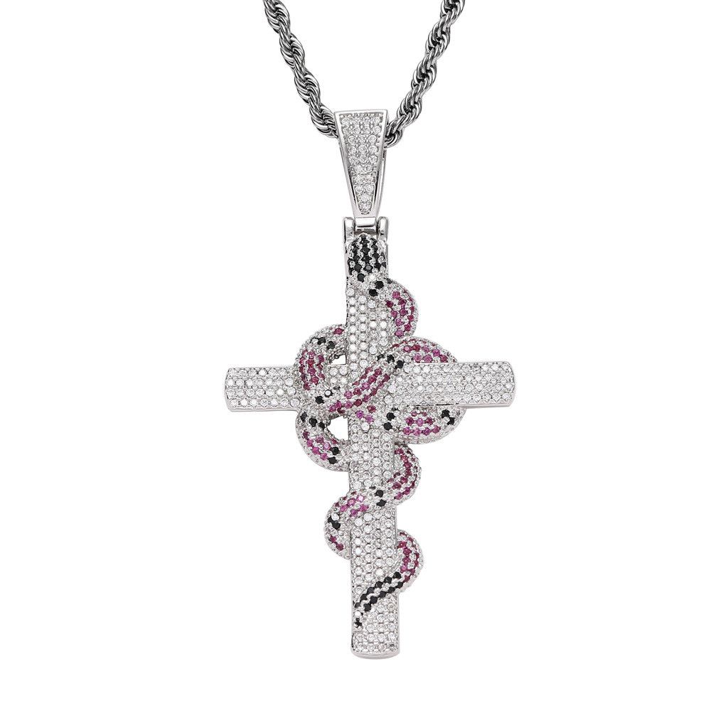 Other Snake Cross New Trend STEAL! Y2K Chains Necklace Chain Size ONE SIZE - 3 Thumbnail