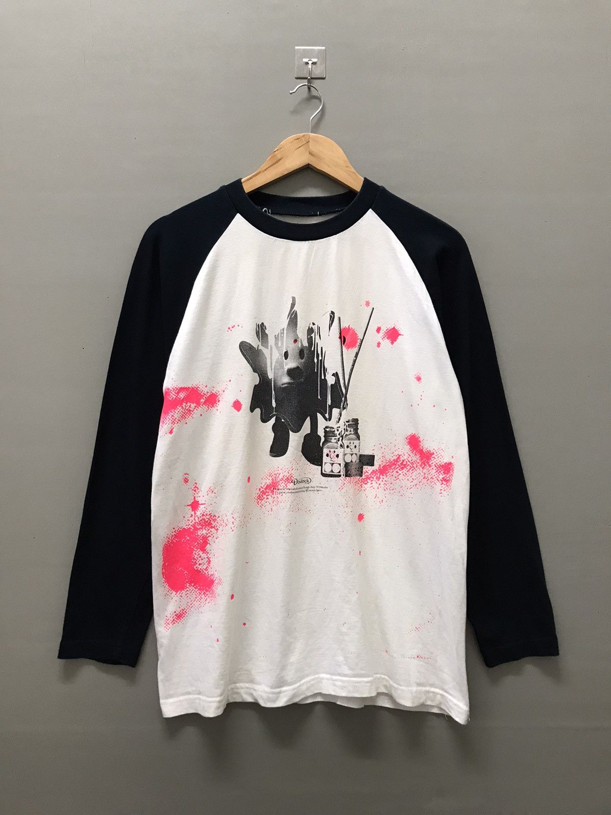 image of Devilock X Jun Watanabe Raglan T-Shirt in Mix, Men's (Size Medium)