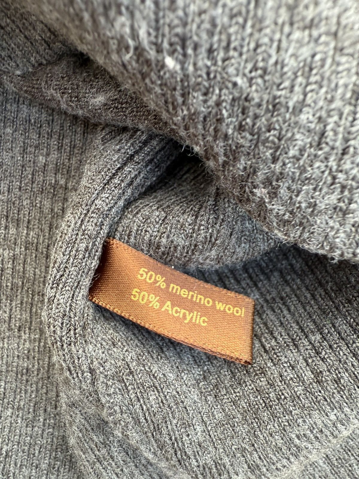 Other The Limited Gray Turquoise Teal Argyle Wool Blend Sweater Size XS / US 0-2 / IT 36-38 - 8 Thumbnail