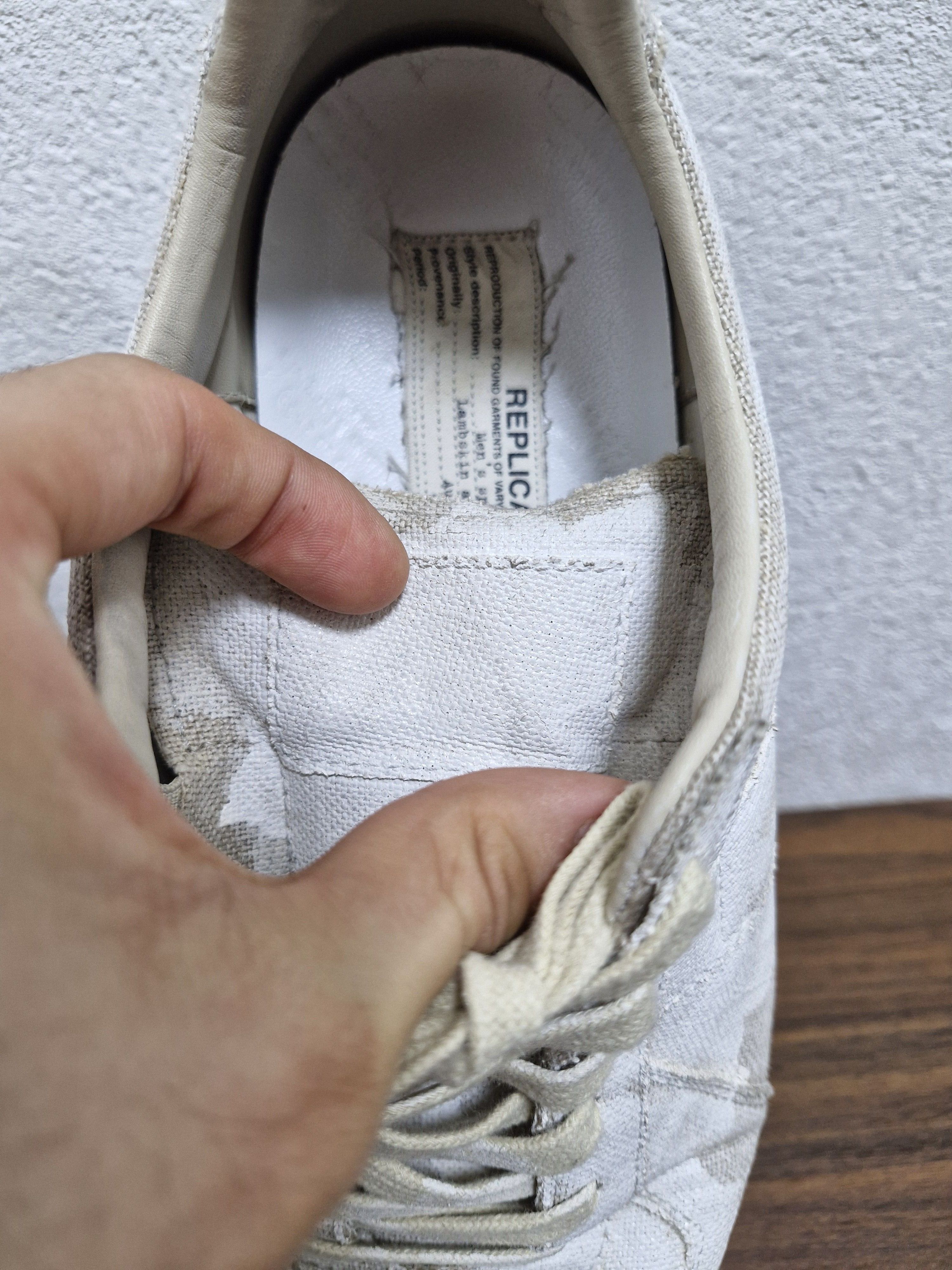 Maison Margiela MAISON MARGIELA FW21 Bianchetto Paint GATs Size US 8.5 / EU 41-42 - 7 Thumbnail