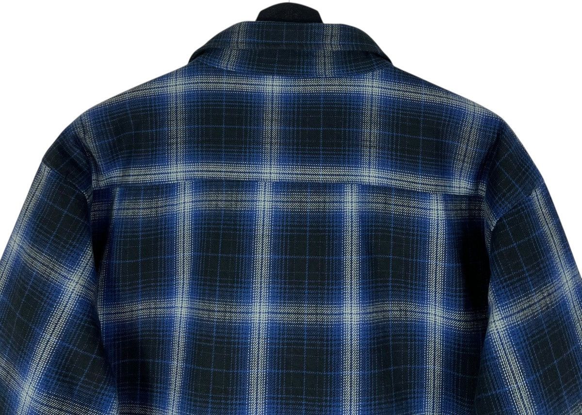 Japanese Brand Vintage Mondial Shadow Plaid Jacket Size US L / EU 52-54 / 3 - 6 Thumbnail