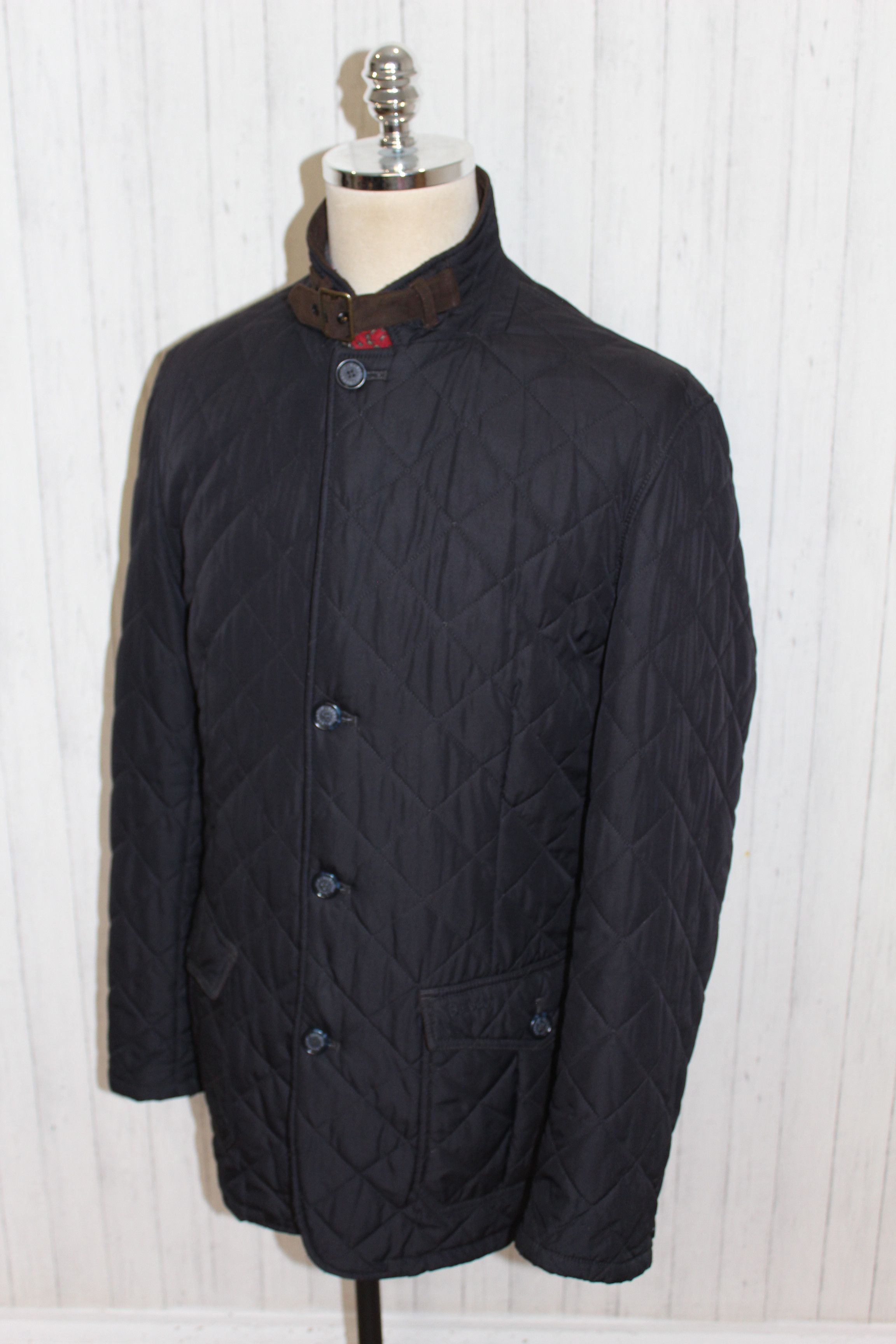 Barbour BARBOUR Lutz Quilted Coat Jacket Size 2XL Size US XXL / EU 58 / 5 - 1 Thumbnail