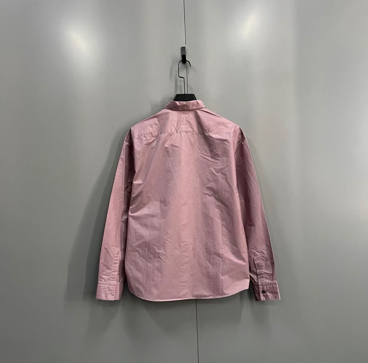 Hermes Hermès Pink Geometric Striped Shirt J41 Size US M / EU 48-50 / 2 - 2 Thumbnail