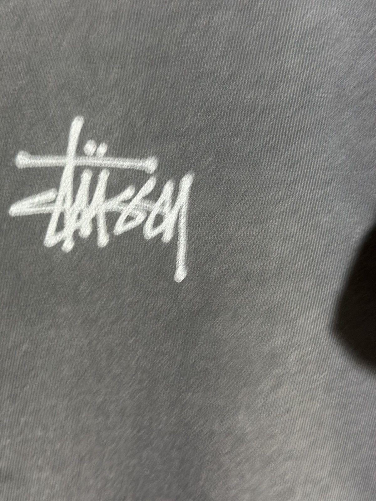 Stussy Thrashed Vintage Stussy Signature Faded Grunge Tee Size US L / EU 52-54 / 3 - 3 Thumbnail