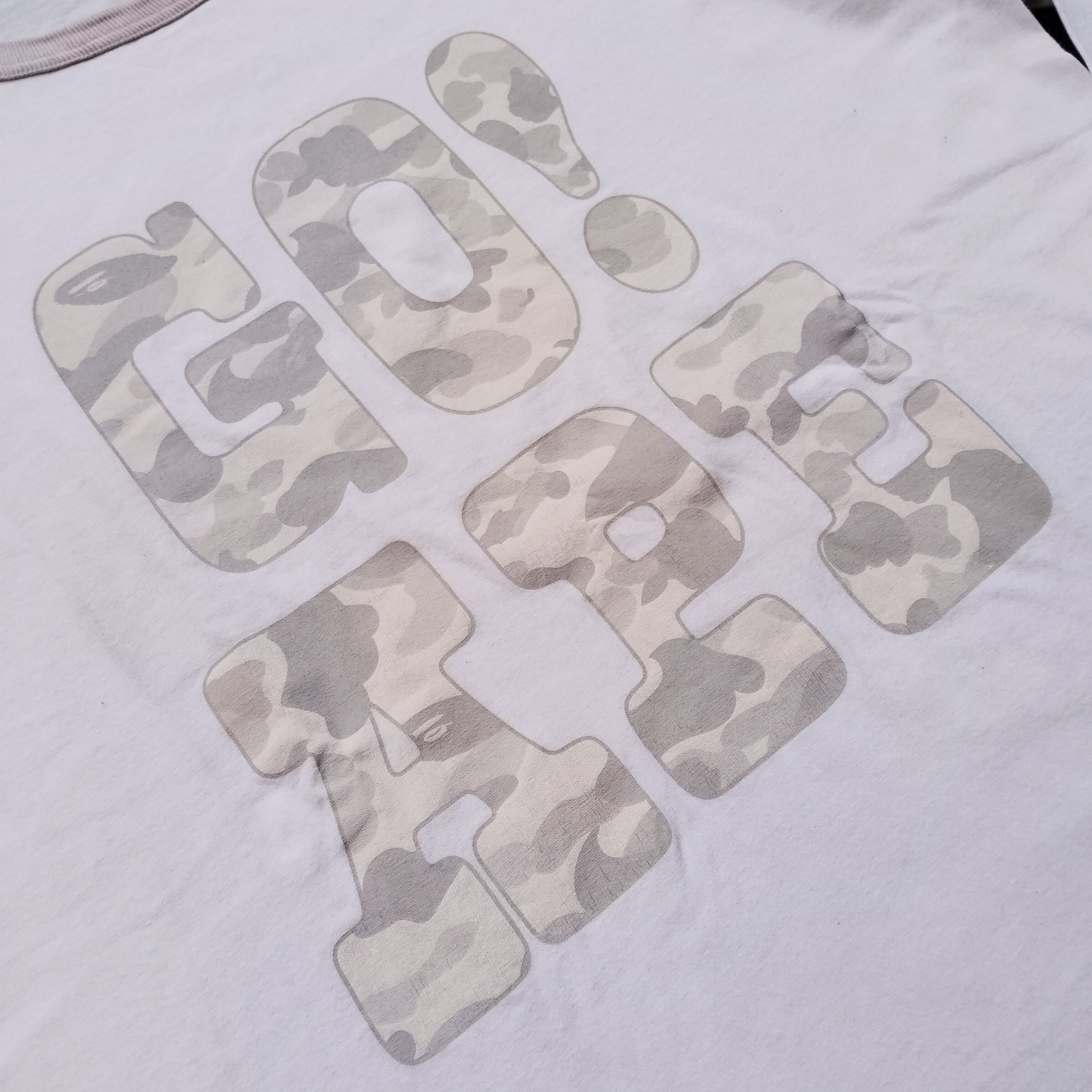 Bape 2006 Bape Camo Go Ape Long Sleeve Tee Size US L / EU 52-54 / 3 - 3 Thumbnail