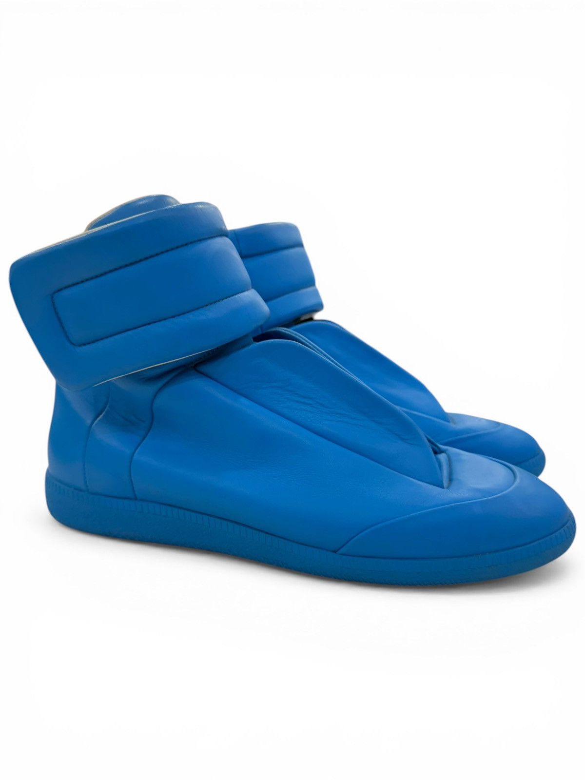 Maison Margiela Margiela Future High Top Sneakers Blue Size US 10 / EU 43 - 1 Thumbnail