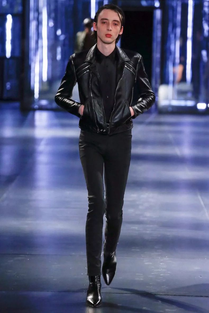 Saint Laurent Paris Saint Laurent 15fw five-zip motorcycle leather jacket 2504- Size US M / EU 48-50 / 2 - 6 Thumbnail