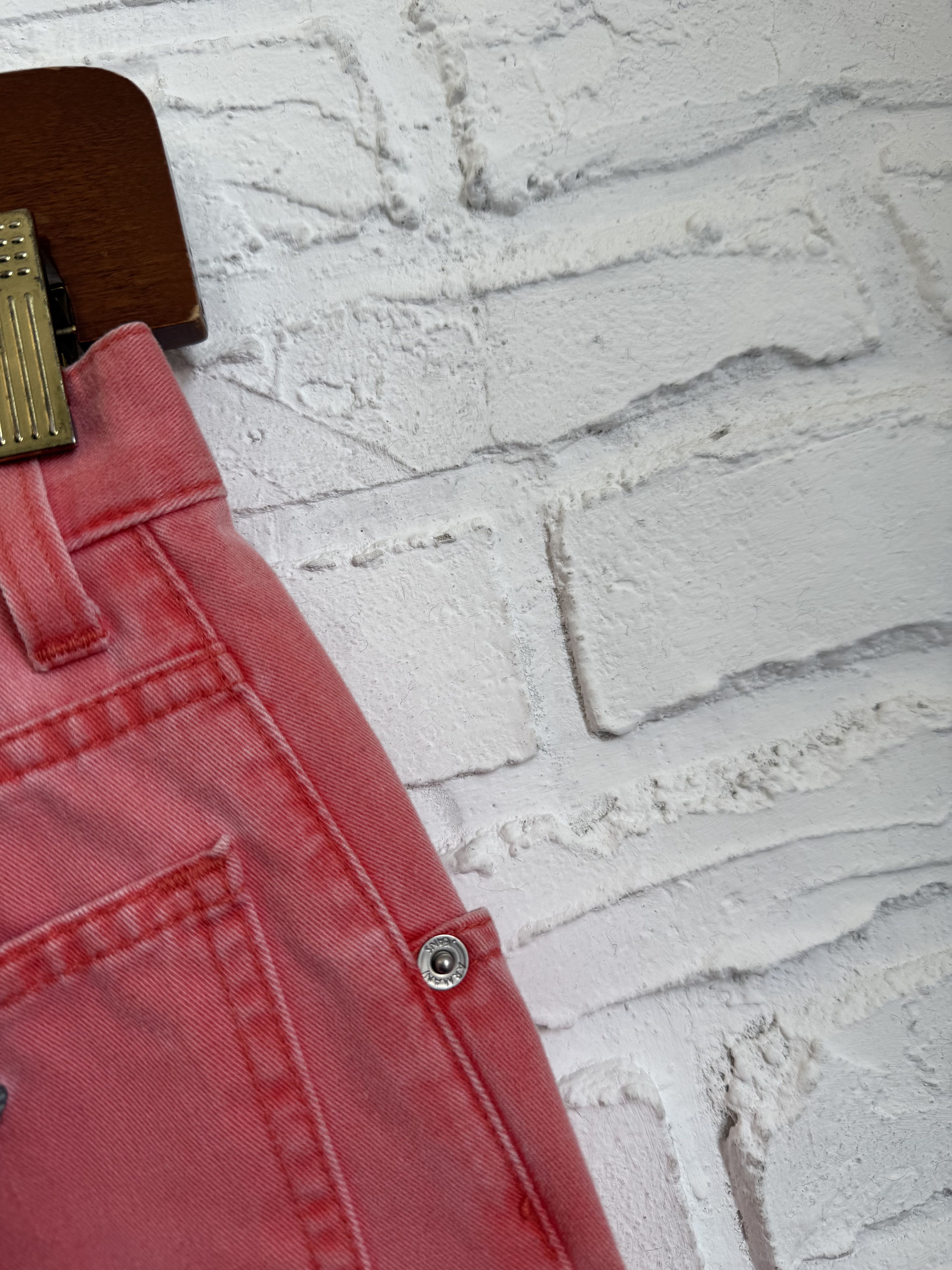 Giorgio Armani Archive 80s Giorgio Armani Junior GA Eagle pink denim jeans Size US 28 / EU 44 - 9 Thumbnail