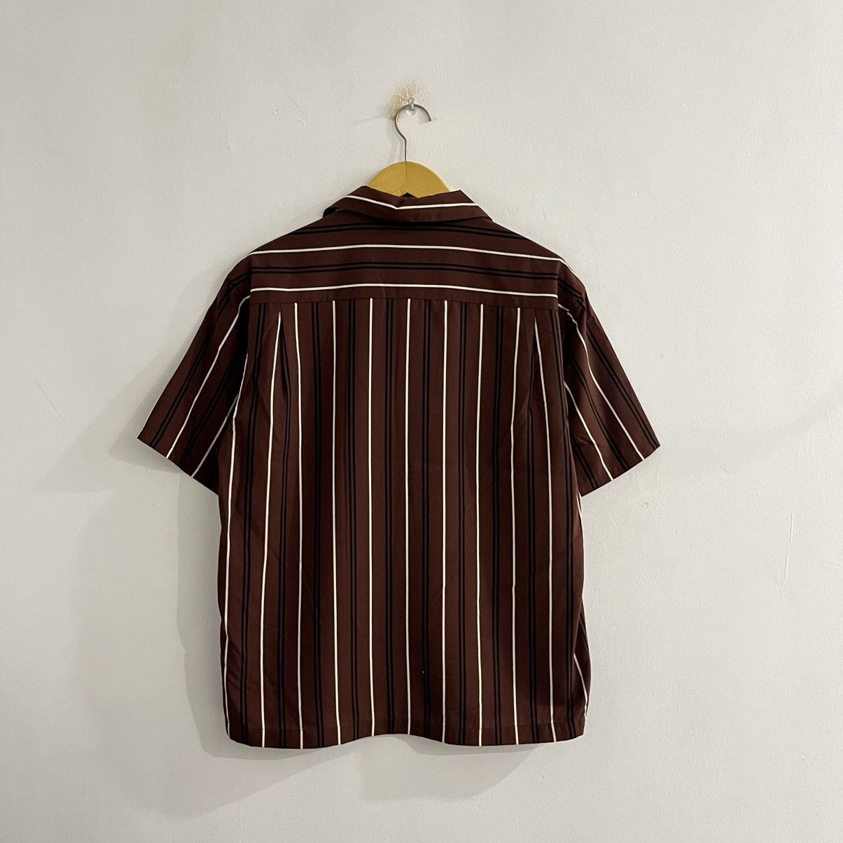 Japanese Brand United Arrow Striped Camp Collar Shirt Size US S / EU 44-46 / 1 - 6 Thumbnail