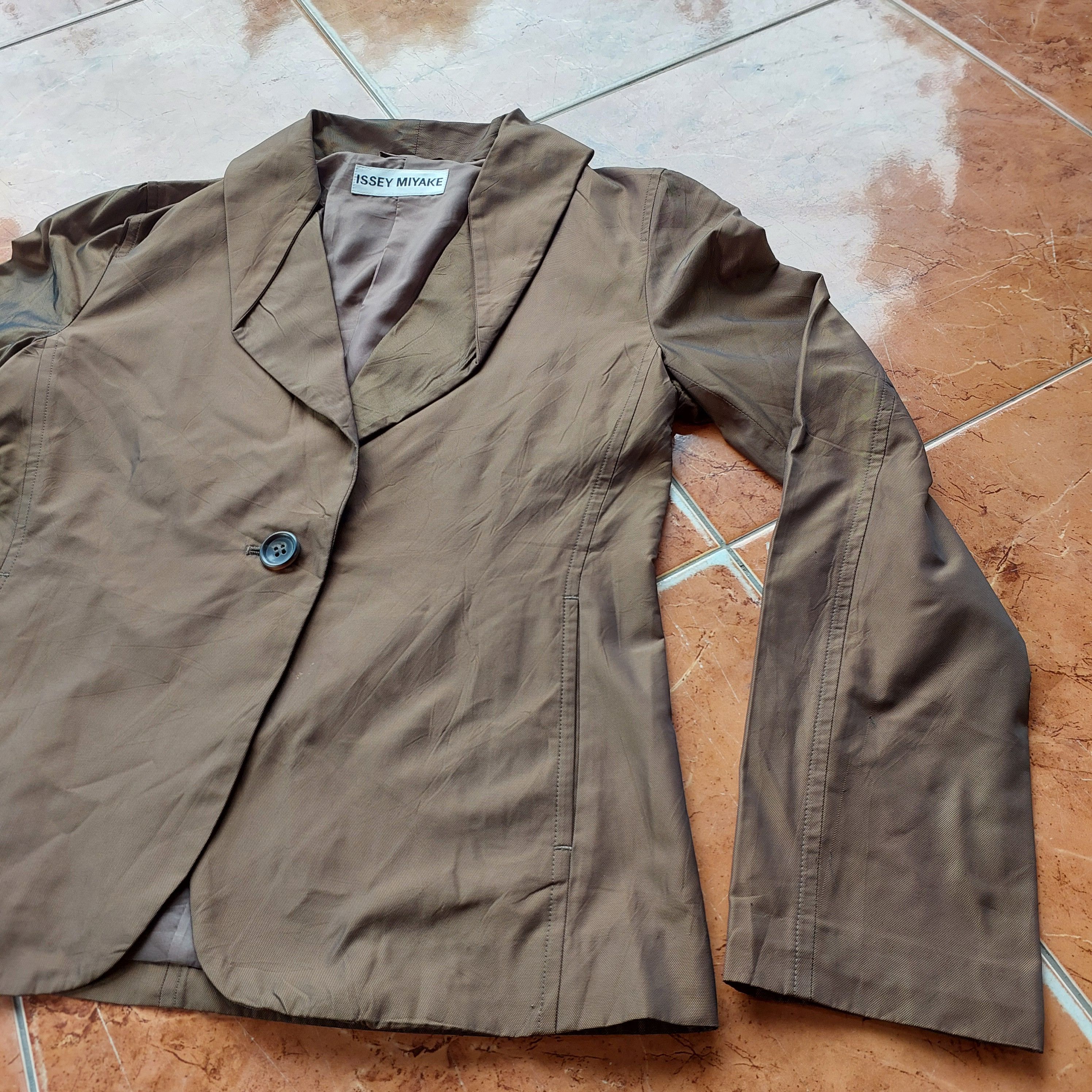 Issey Miyake Issey miyake brown blazer Size S / US 4 / IT 40 - 3 Thumbnail