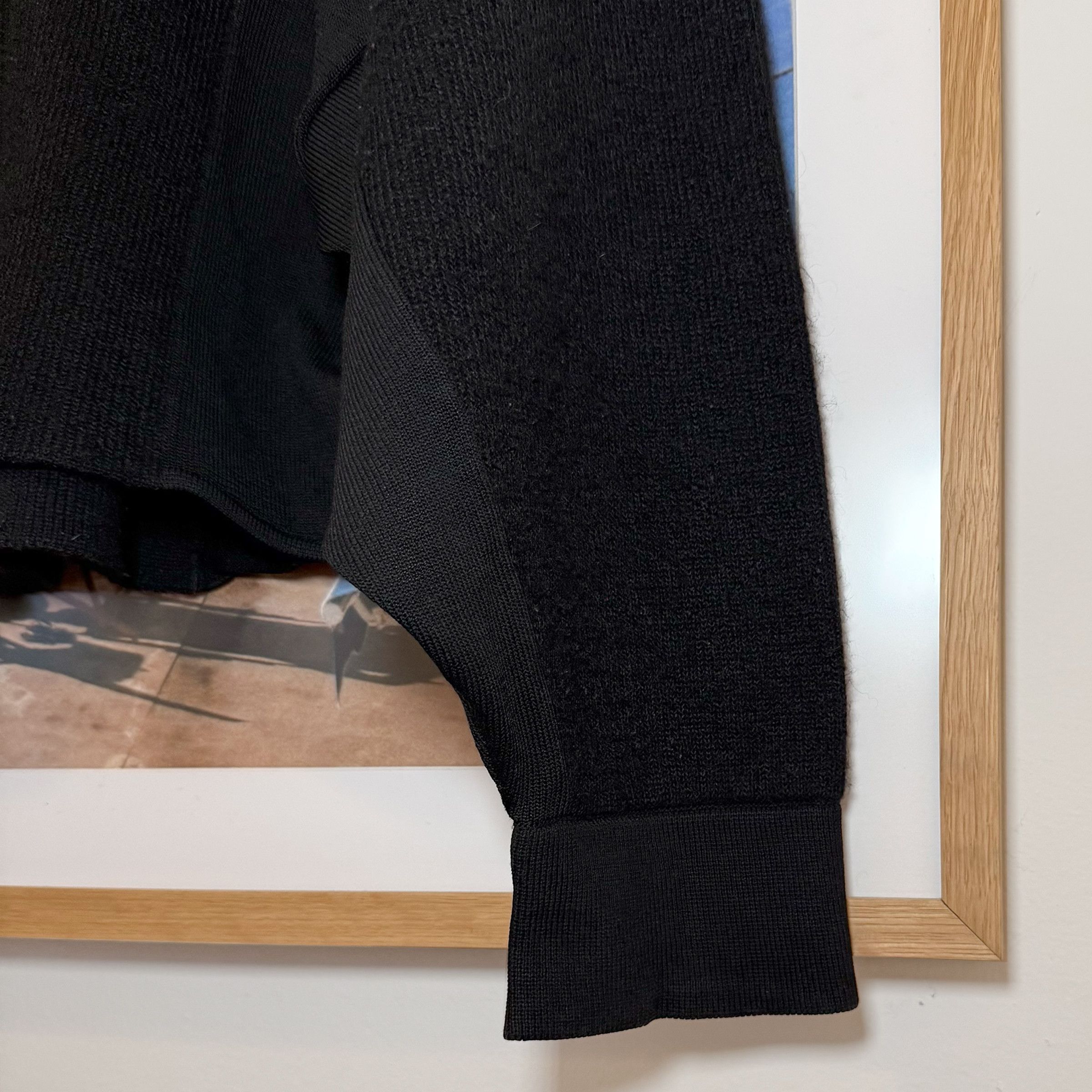 Helmut Lang Vintage HELMUT LANG wool dolman sleeve sweater fits S-L Size L / US 10 / IT 46 - 6 Thumbnail