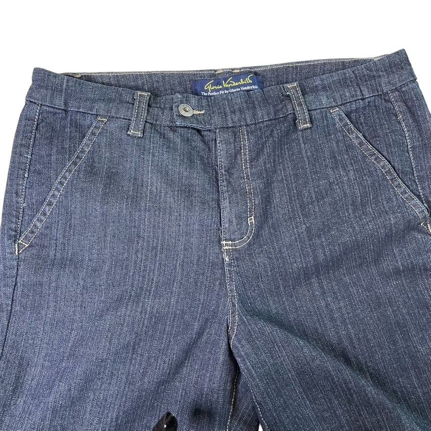 Gloria Vanderbilt Gloria Vanderbilt Blue Jeans Stretch Denim Pants Size 18 W Size 40" / US 18 - 4 Thumbnail