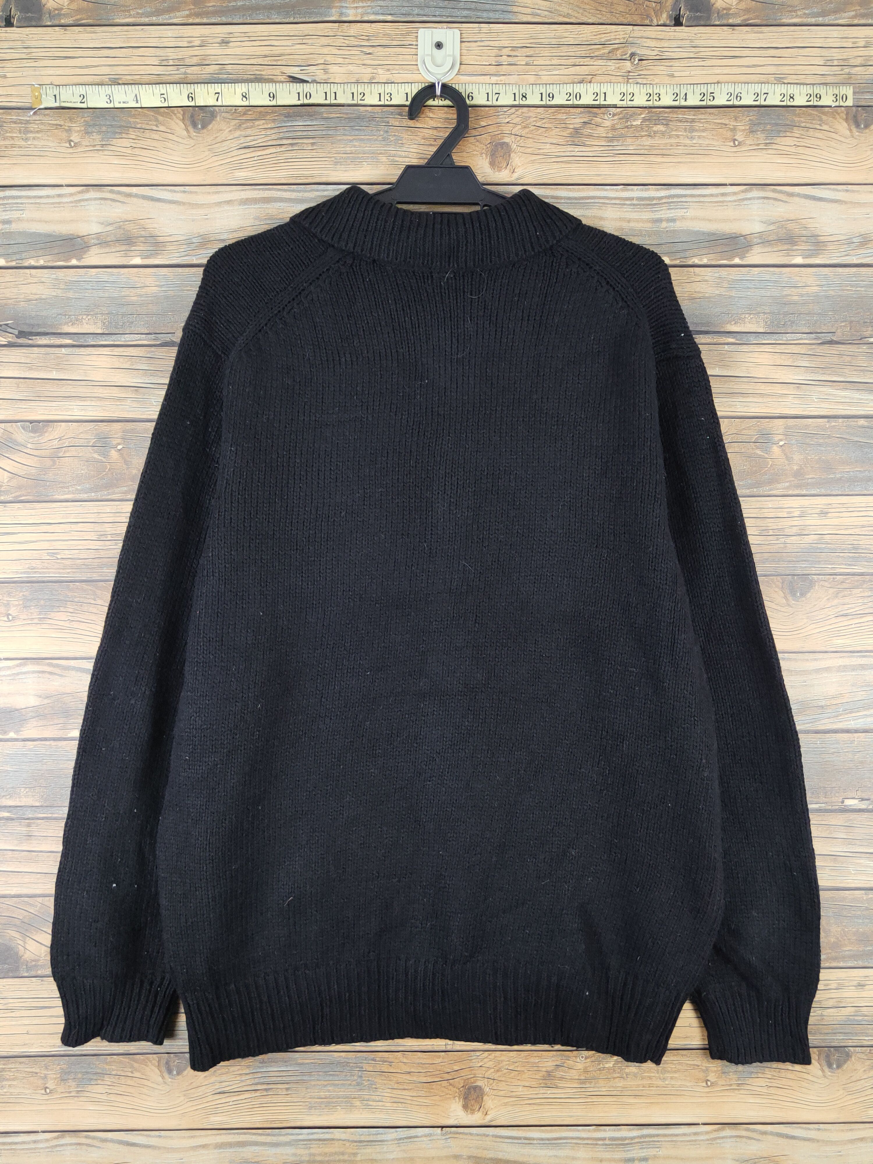 Homespun Knitwear Uniqlo Black Knitwear Cardigan #W1437 Size US XL / EU 56 / 4 - 7 Thumbnail