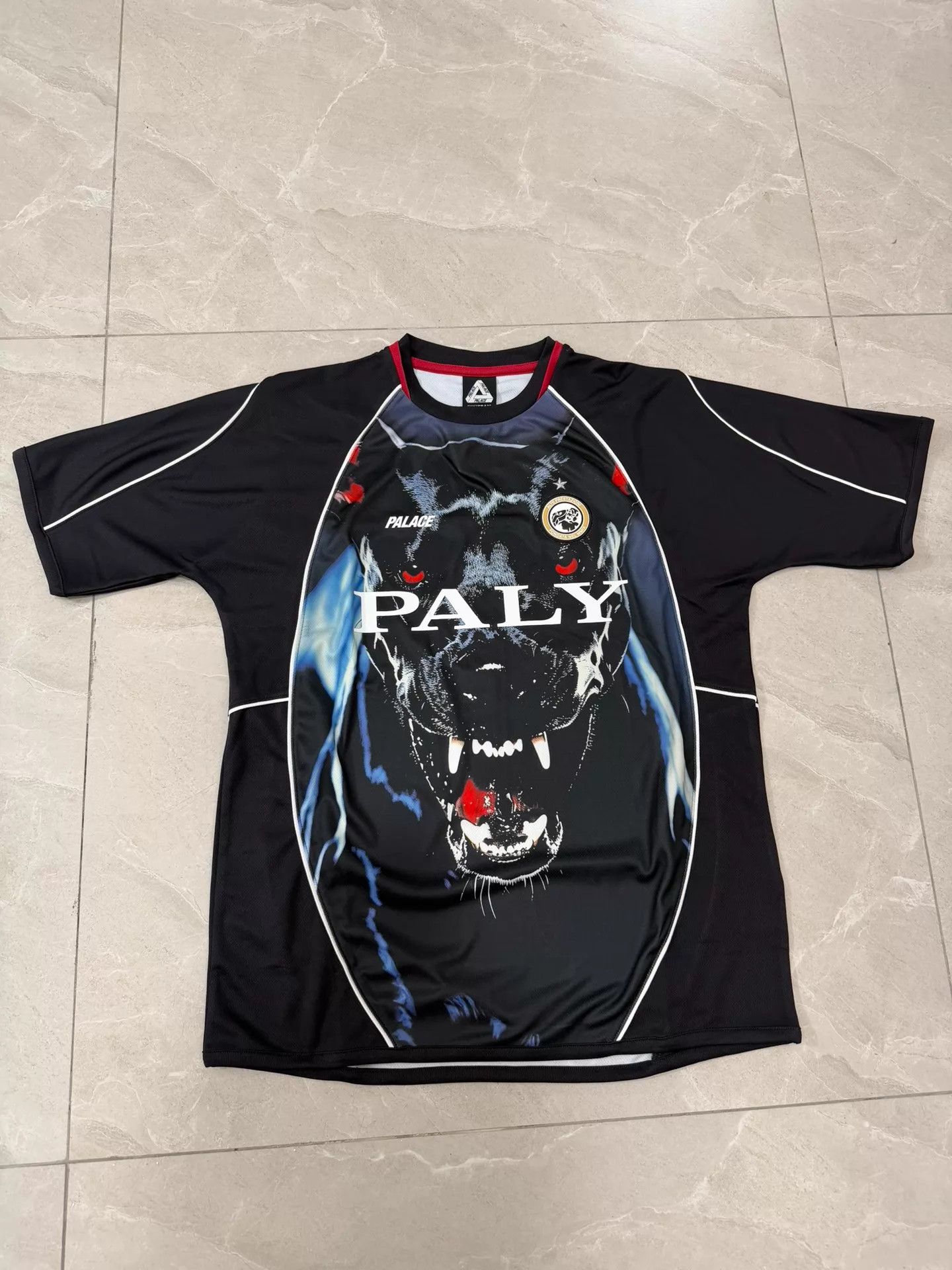 Palace PALACE SS26 DROP4 Dog Logo Piped Crew Tee Unisex M Size US M / EU 48-50 / 2 - 1 Thumbnail