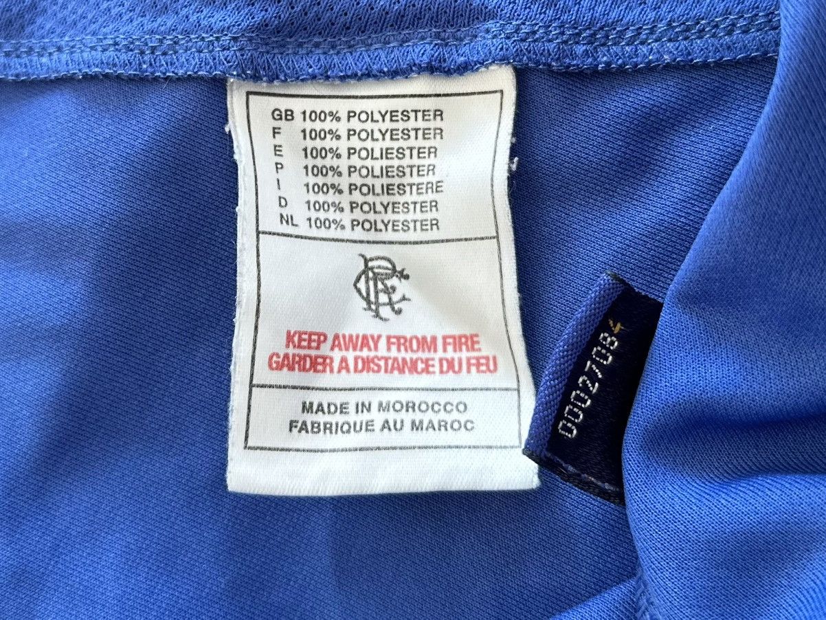 Diadora × Vintage Rangers Scotland 2003/2004 Diadora Home Shirt Men's Size L Size US L / EU 52-54 / 3 - 5 Thumbnail