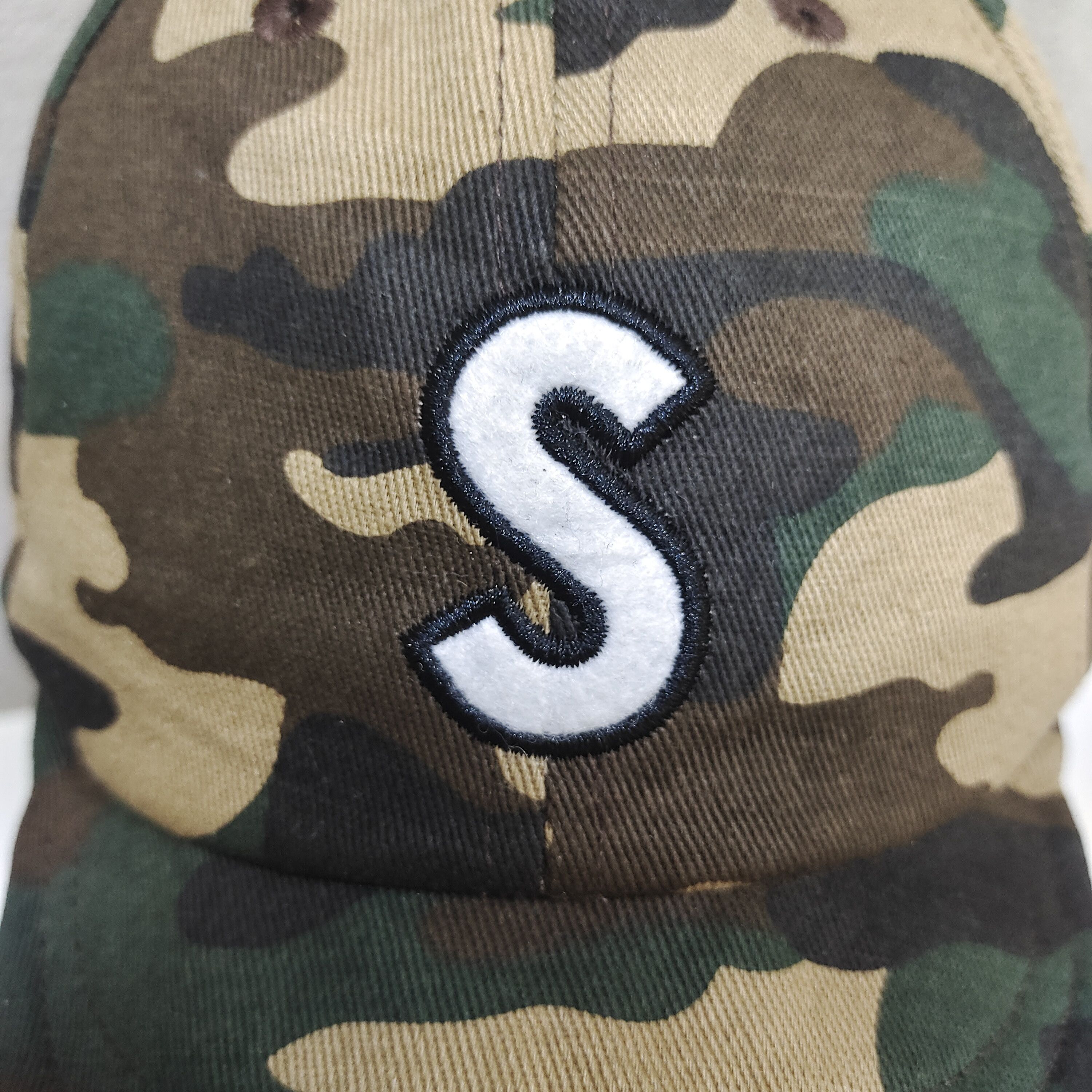 Ocean Pacific OCEAN PACIFIC CAMO URF EMBROIDERY“S”Front Stitch DS NWT Size ONE SIZE - 4 Thumbnail