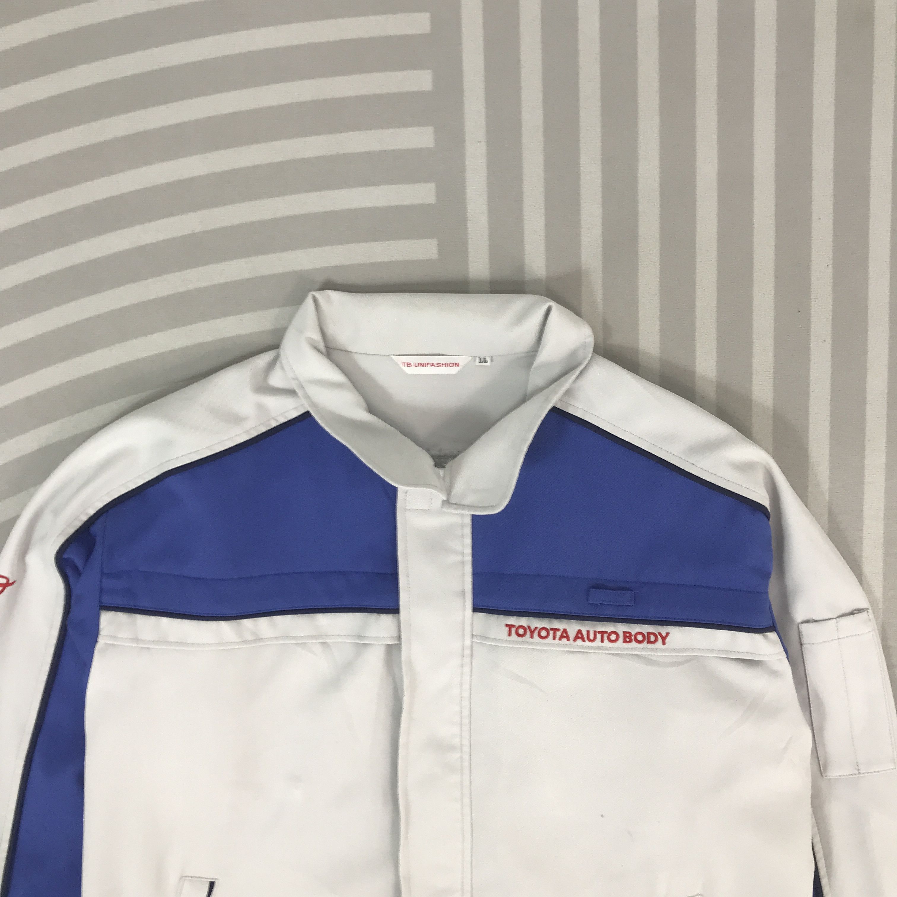 Japanese Brand Vintage Toyota Auto Body Racing Uniform Jacket Size US L / EU 52-54 / 3 - 3 Thumbnail