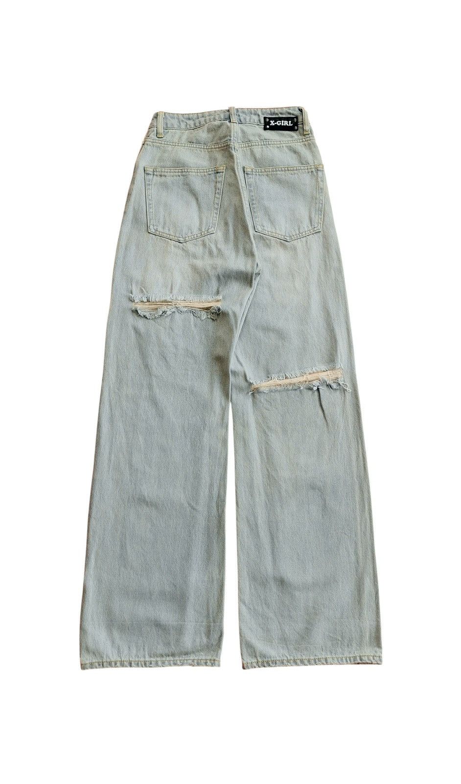 X-Girl X-girl Distressed baggy loose fit jeans Size 26" / US 2 / IT 38 - 4 Thumbnail
