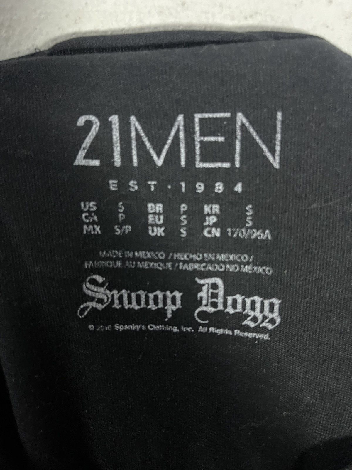 Snoop Dogg 21MEN Snoop Doggy Dogg Nuthin' But A G Thang Graphic T-Shirt Size US S / EU 44-46 / 1 - 4 Thumbnail