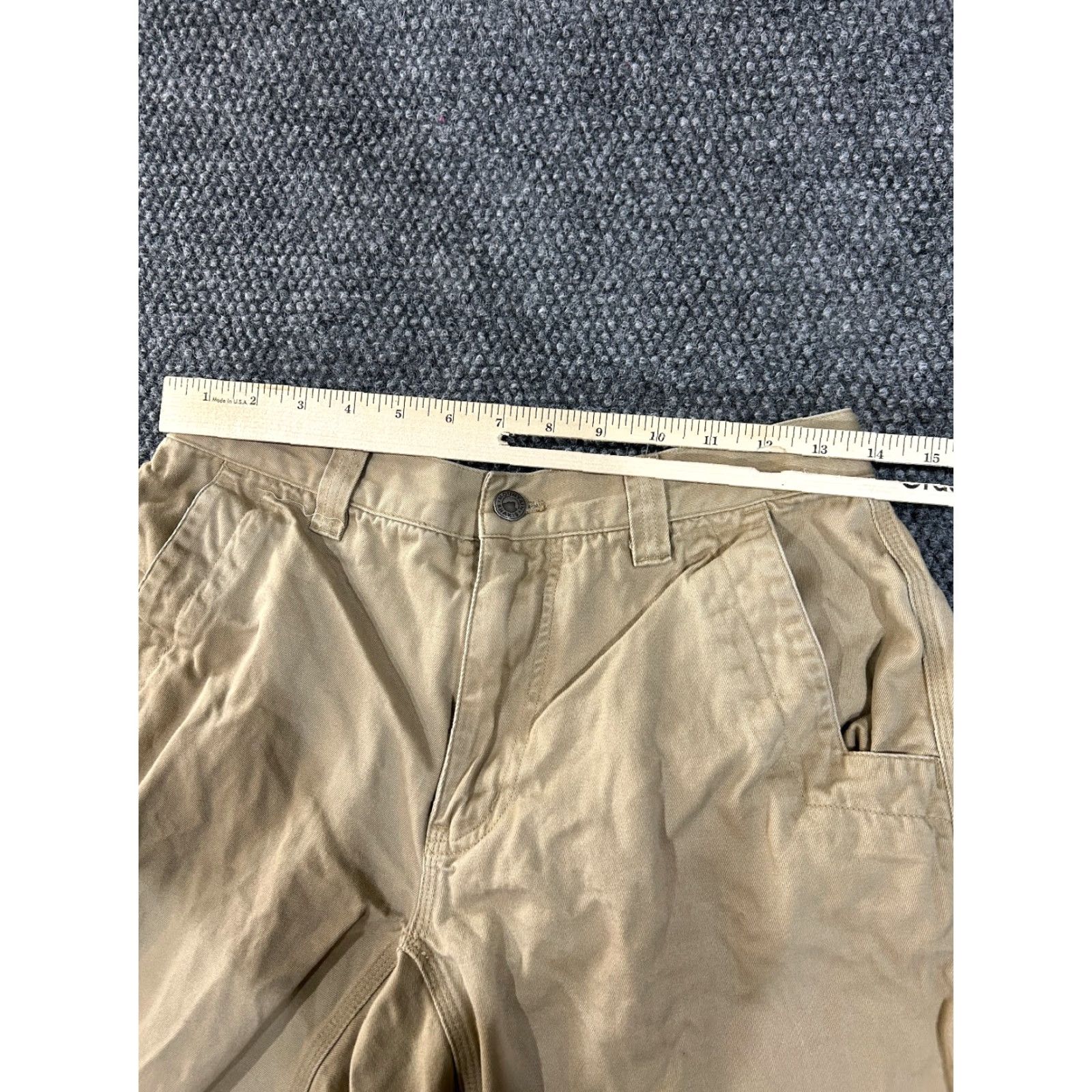 Mountain Khakis Mountain Khakis Cargo Shorts Mens 30 Tan Beige Outdoor Hiking Casual Cargo Pocket Breathable Lightweight Pockets Summer Spring Fall Mens Size US 30 / EU 46 - 3 Thumbnail