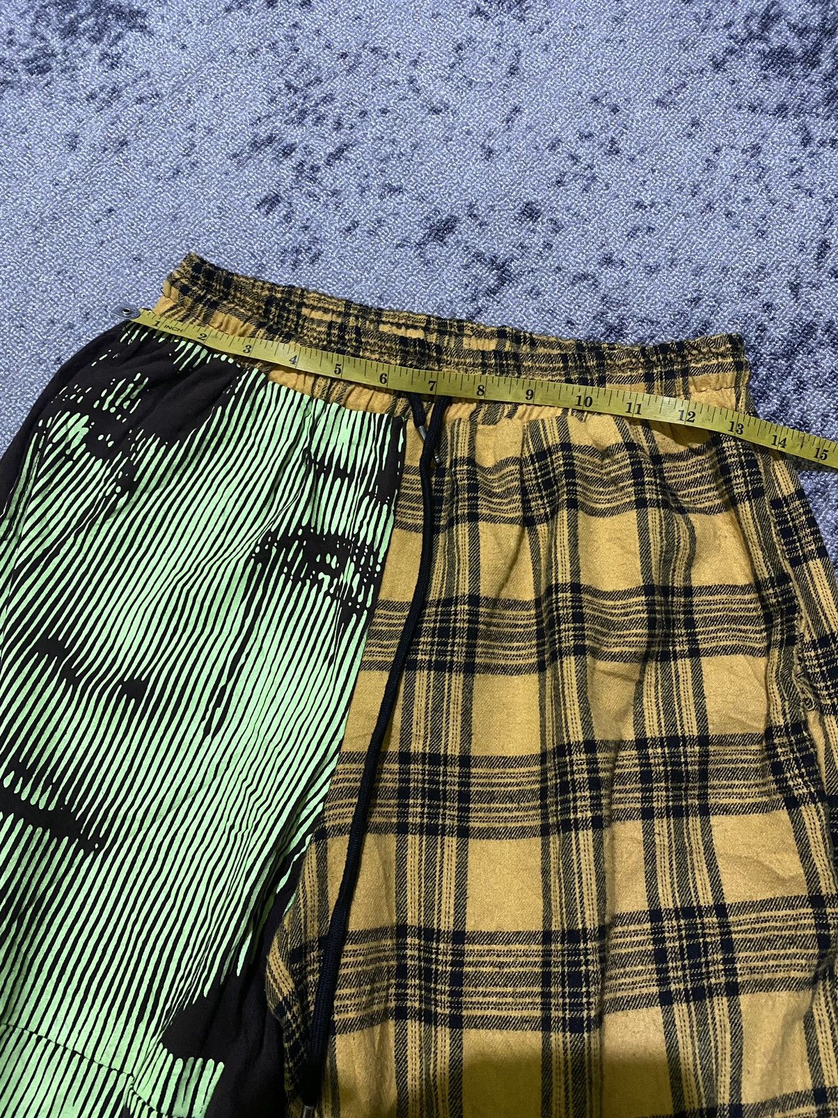 Hysteric Glamour Y2k Plaid kill bill patchwork pants Size US 28 / EU 44 - 9 Thumbnail