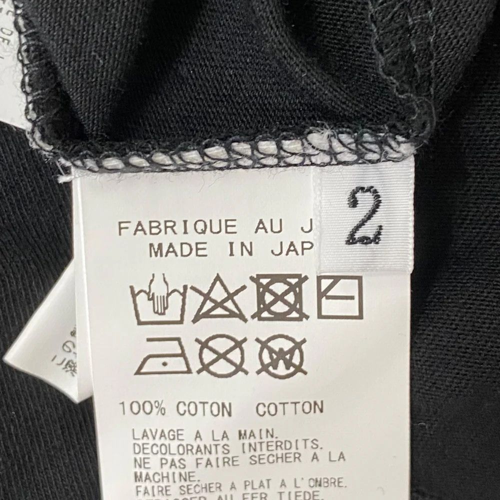 Yohji Yamamoto YOHJI YAMAMOTO/cotton/black T-shirt Size US M / EU 48-50 / 2 - 7 Thumbnail