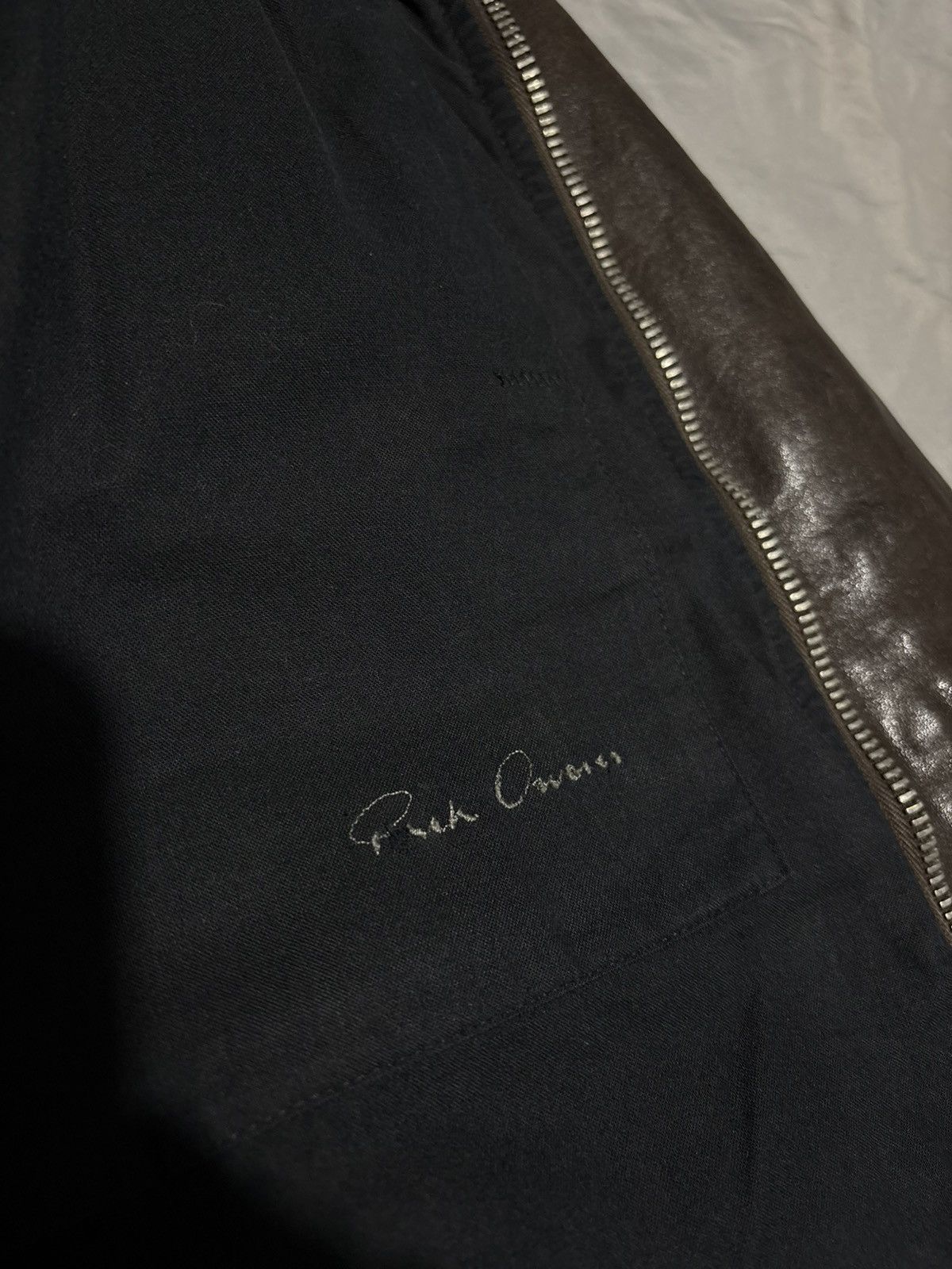 Rick Owens FW08 Rick Owens Stag Leather Jacket Olmar Mirta Bruiser rare Size US S / EU 44-46 / 1 - 9 Thumbnail