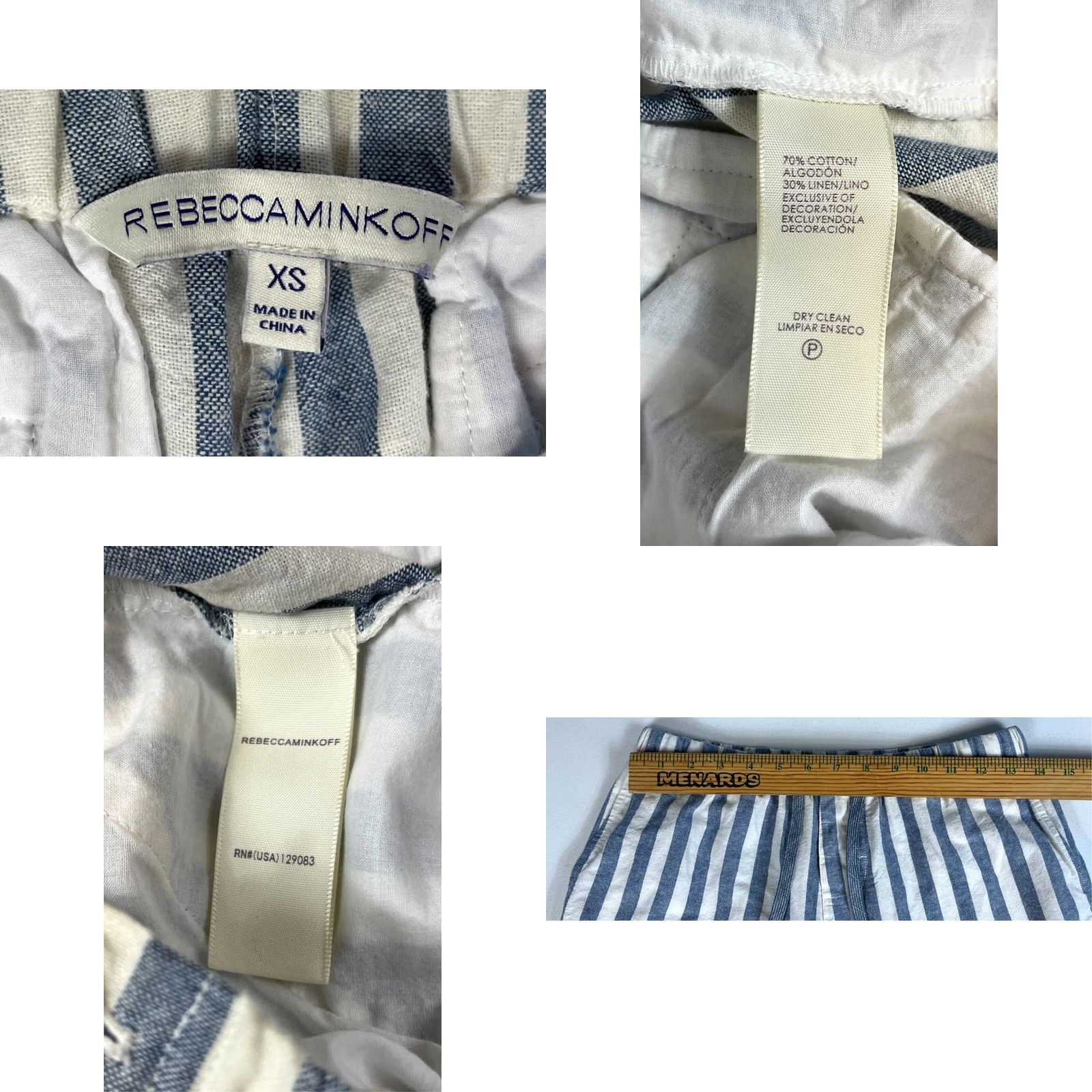 Rebecca Minkoff VINTAGE Rebecca Minkoff Pants Shirt? Size 26" / US 2 / IT 38 - 8 Thumbnail