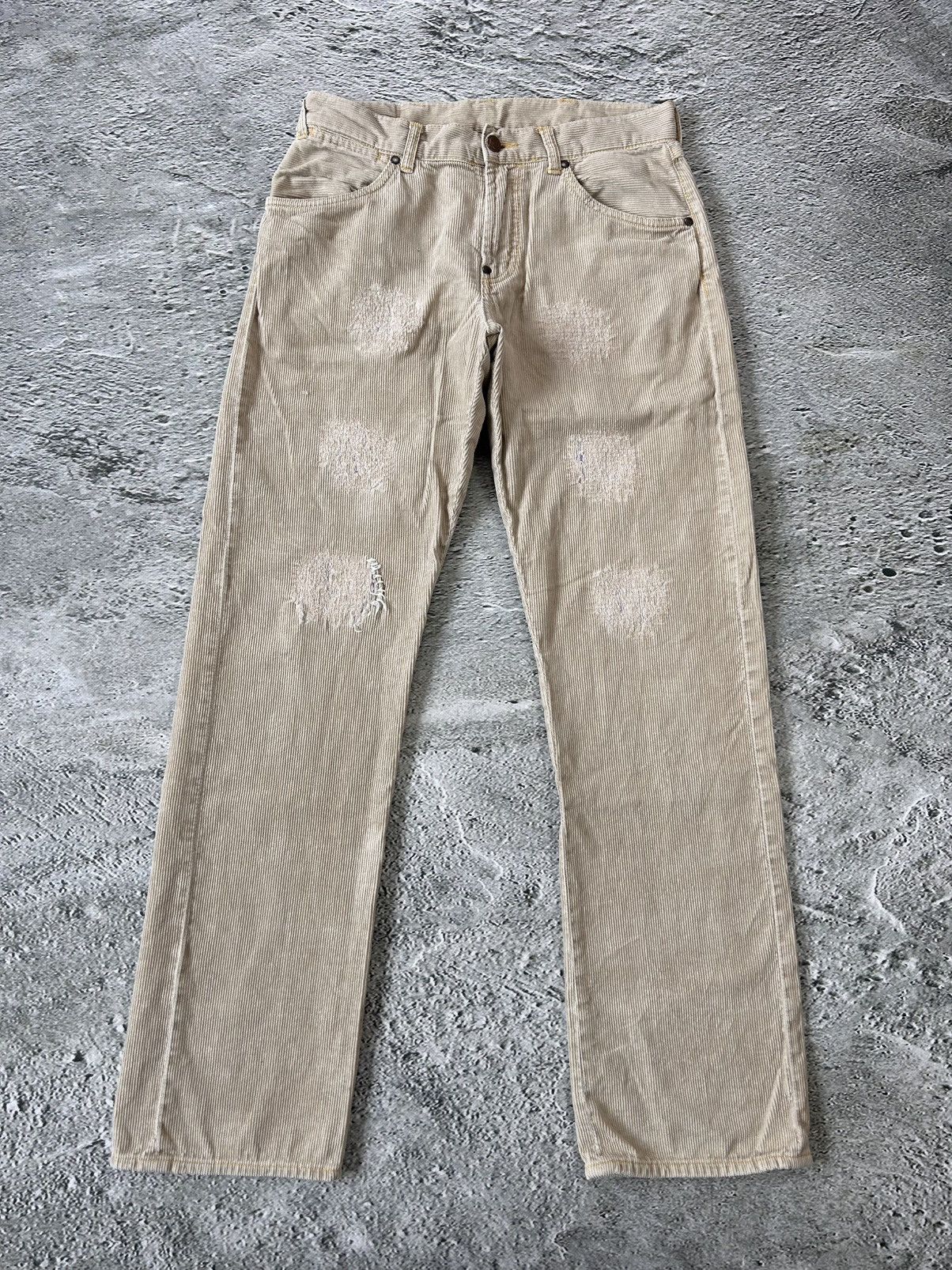 Evisu × Vintage Evisu corduroy pants vintage cords red beige seagulls Size US 30 / EU 46 - 8 Thumbnail