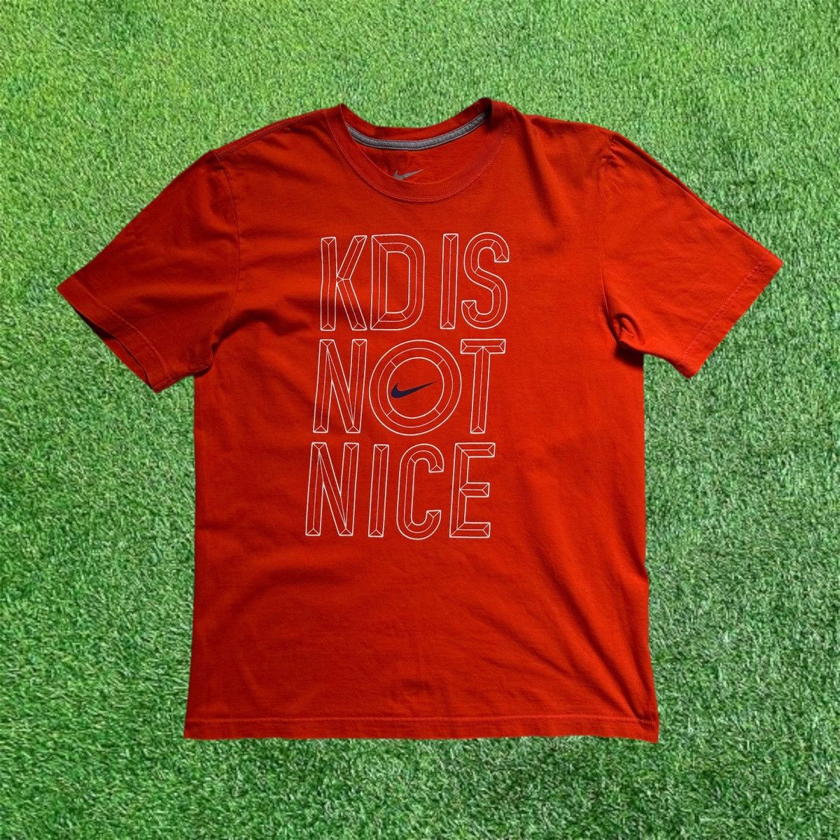 Nike Vintage Y2K Nike KD Is Not Nice T-Shirt Size US L / EU 52-54 / 3 - 1 Thumbnail