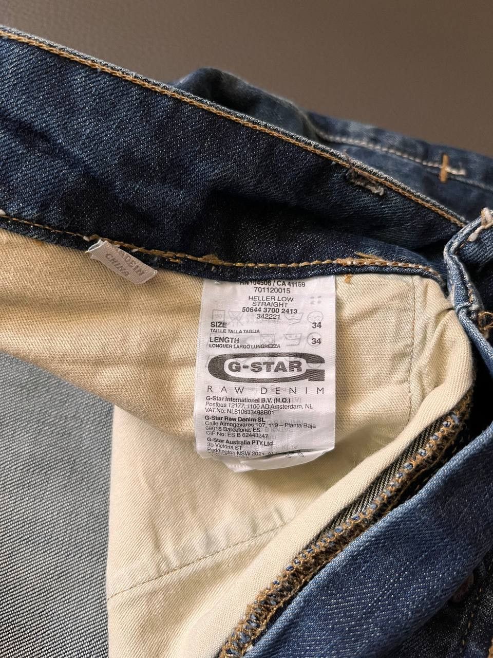 G-Star Rare G-STAR RAW : Mens S.C CONCEPT ELWOOD JEANS : Y2K Baggy Size US 34 / EU 50 - 5 Thumbnail